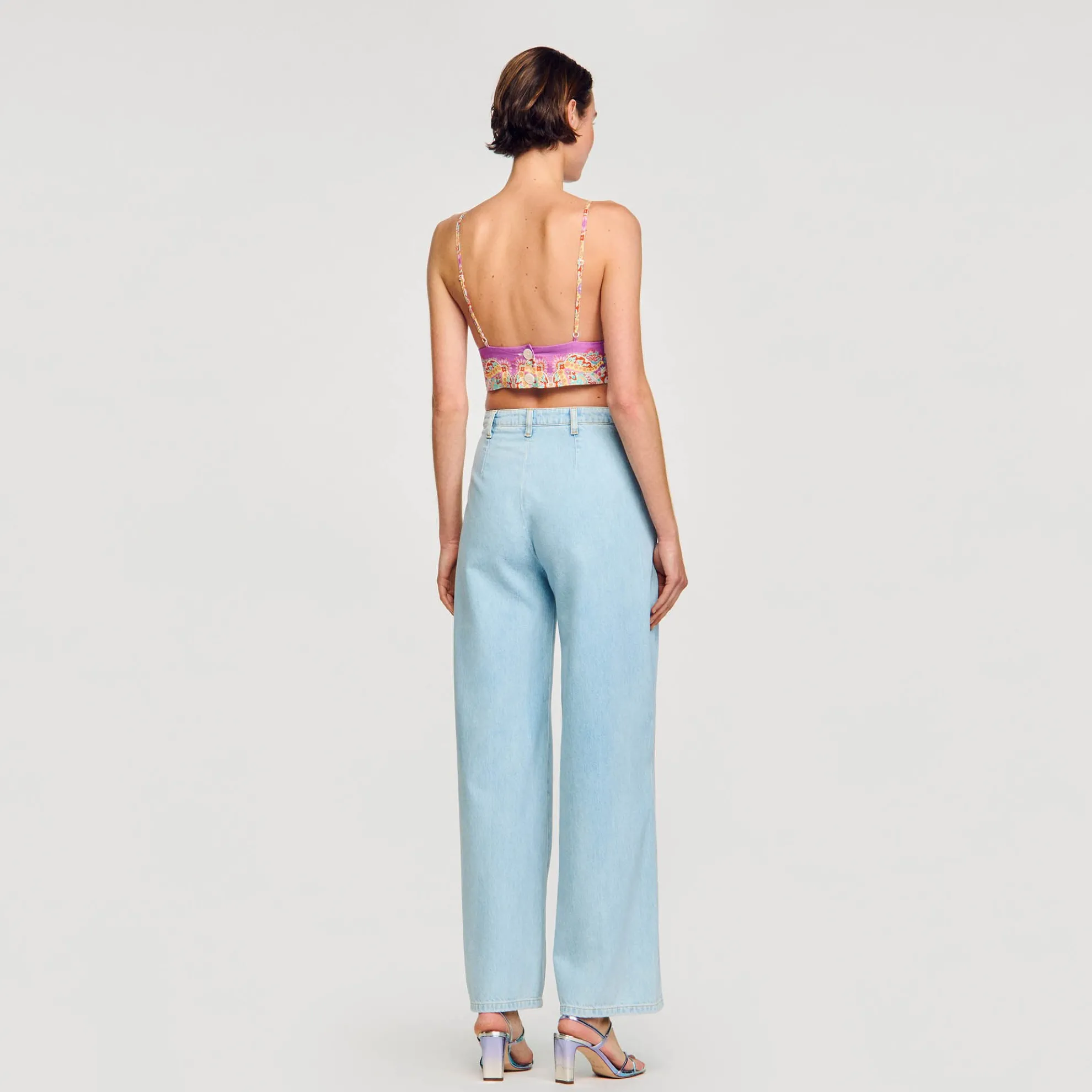 Brassière Met Print