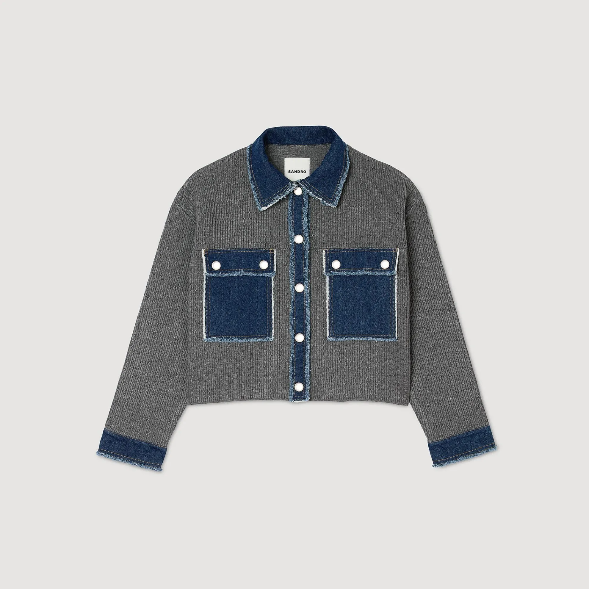 Cardicoat Gebreid En Jeans