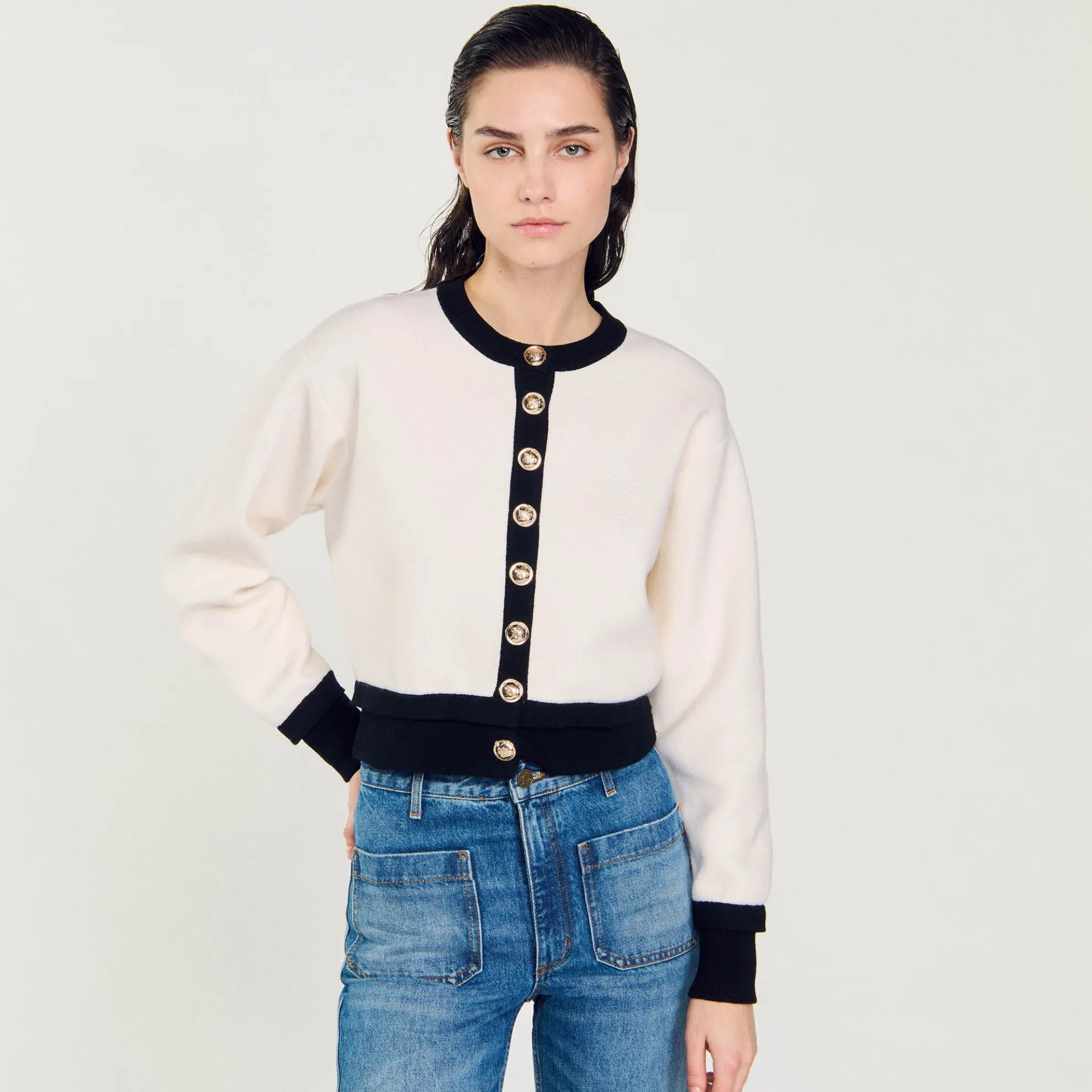 Cardigan Vest Gebreid