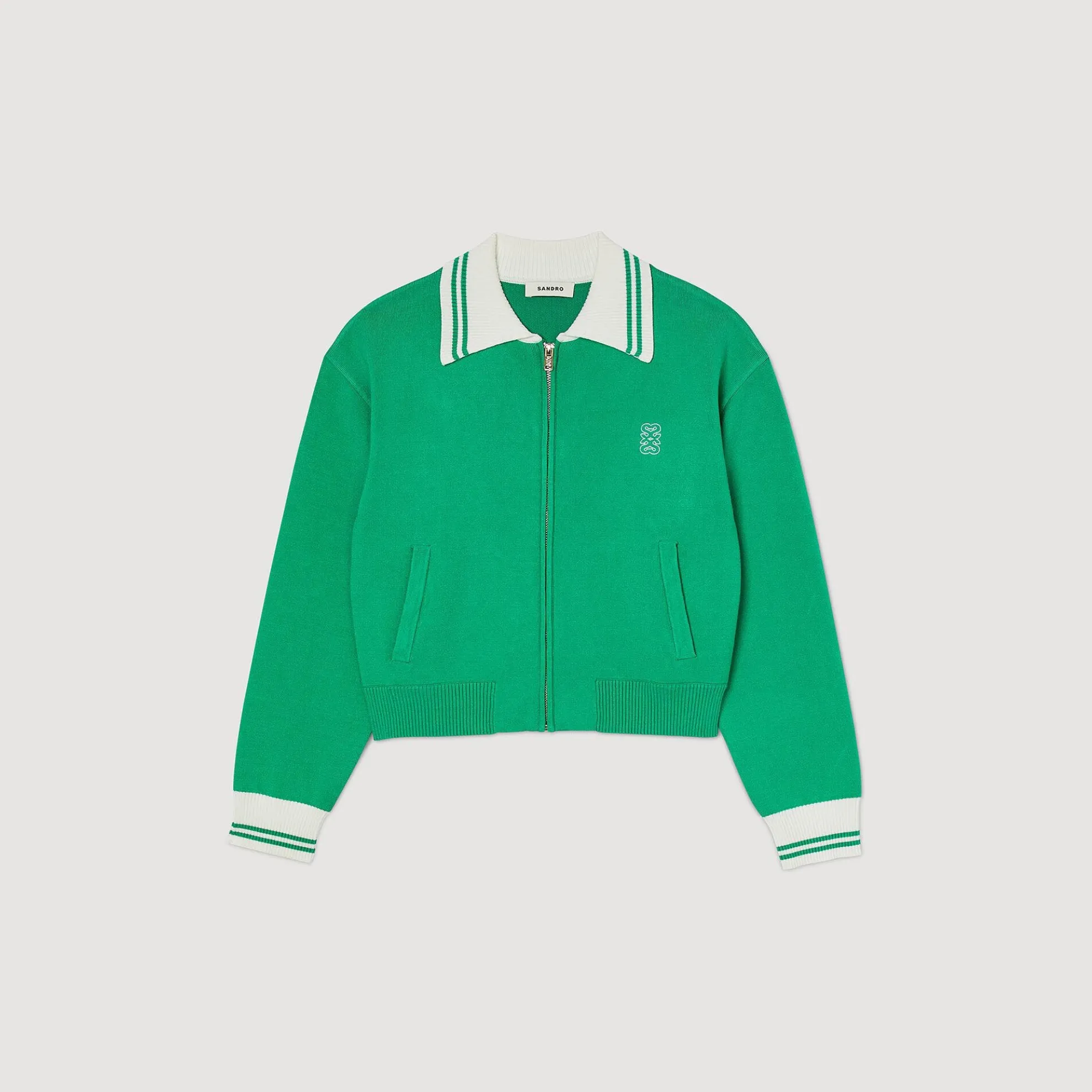 Cardigan Vest Teddy Ritssluiting