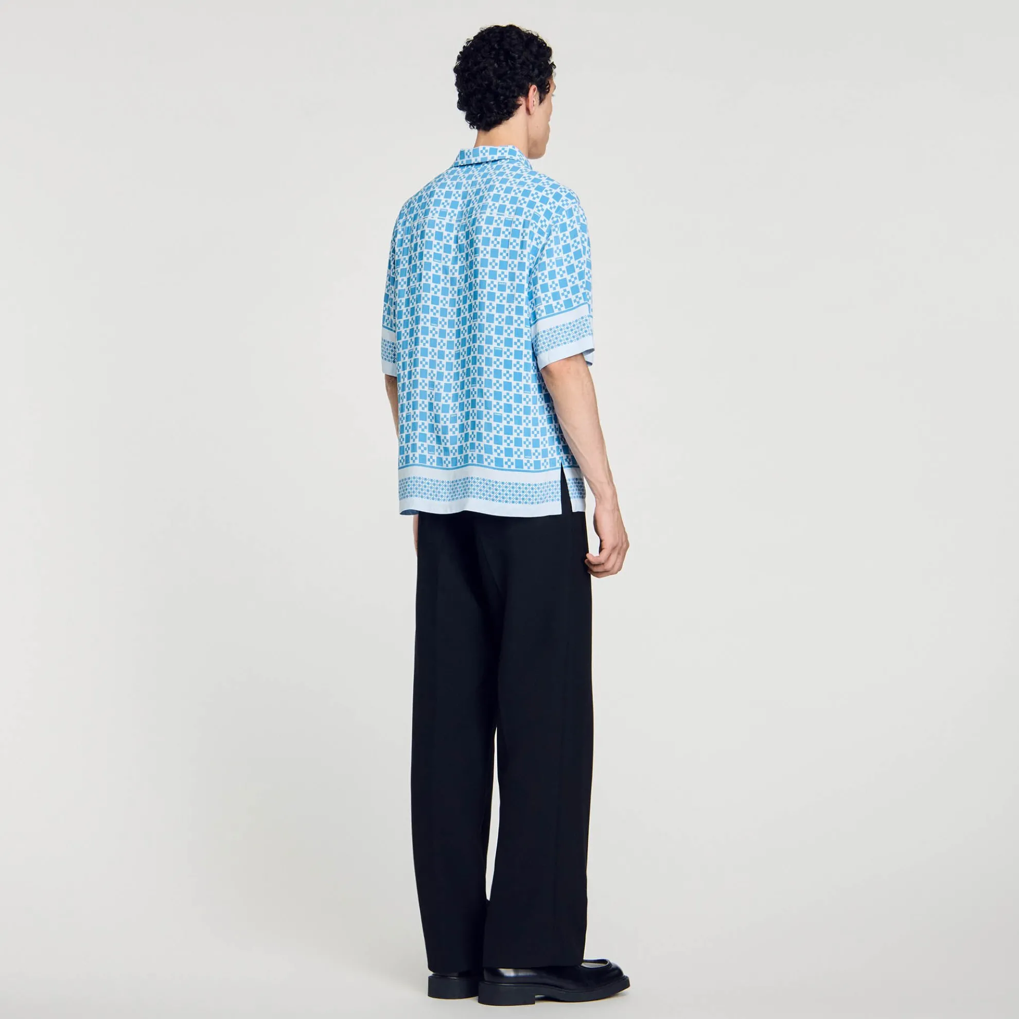 Chemise Fluide Square Cross