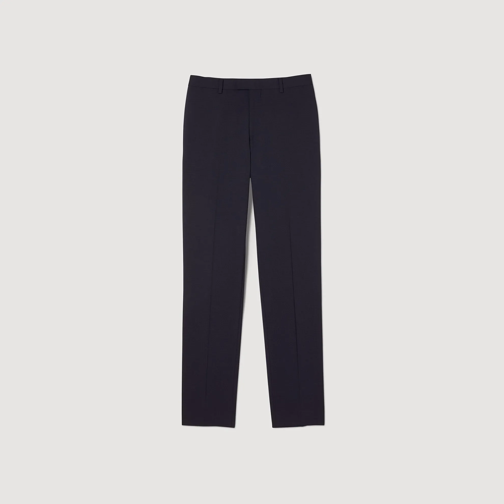 Classic Wool Suit Trousers