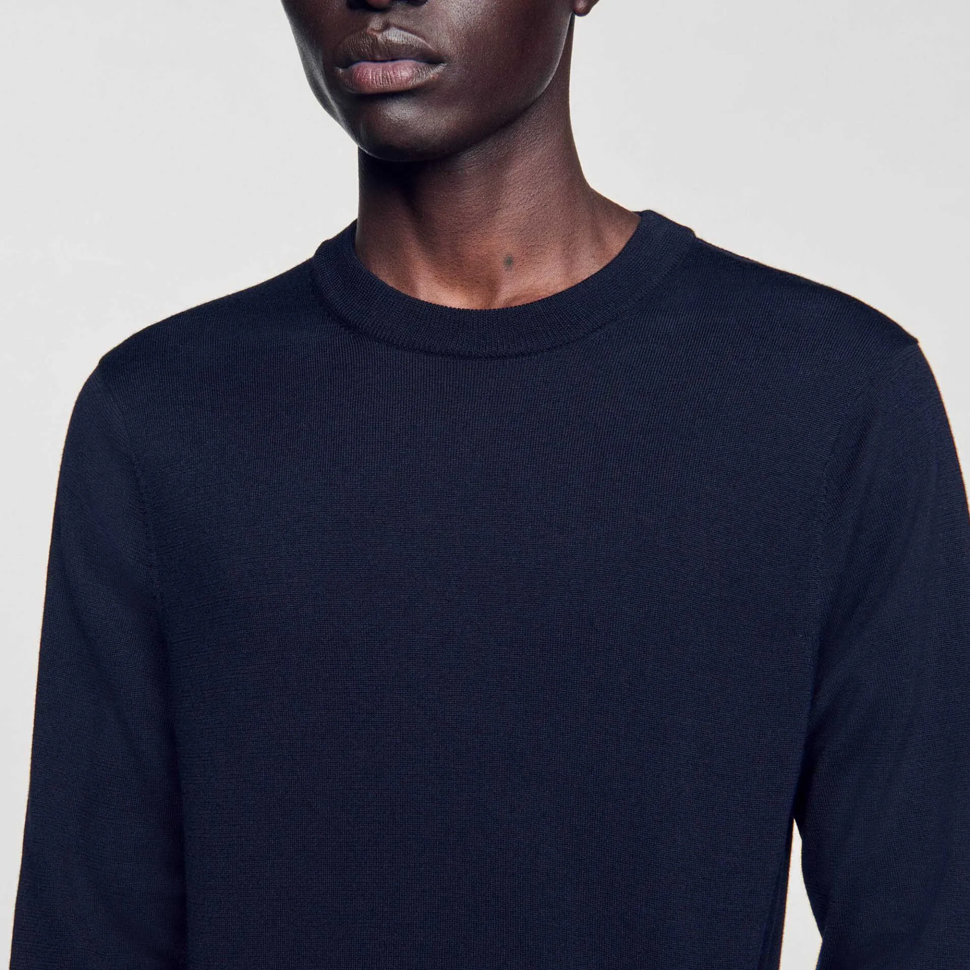 Fine Knit Wool Sweater