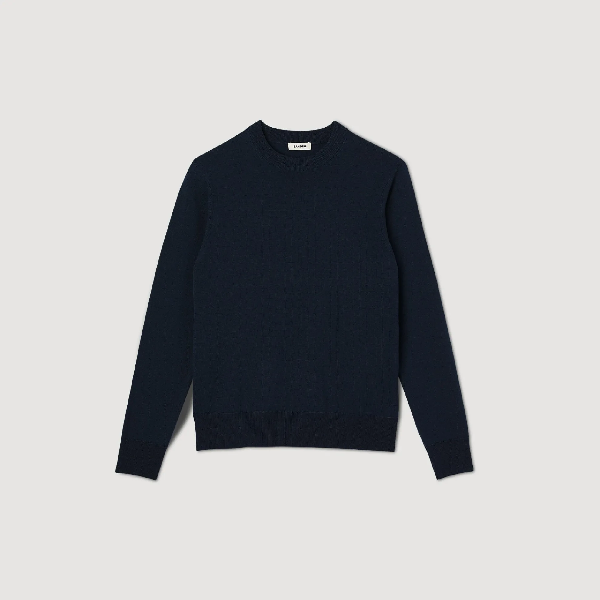 Fine Knit Wool Sweater