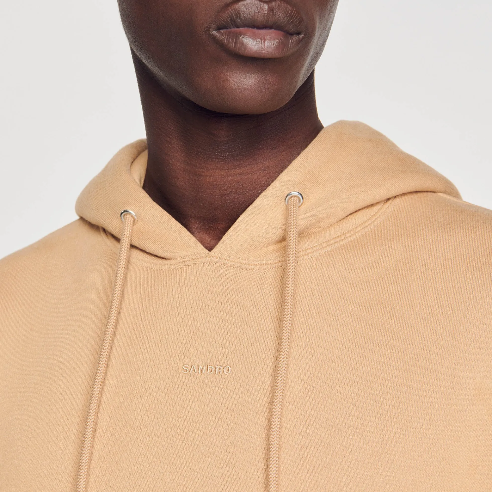 Geborduurde Herenhoody Van Biokatoen