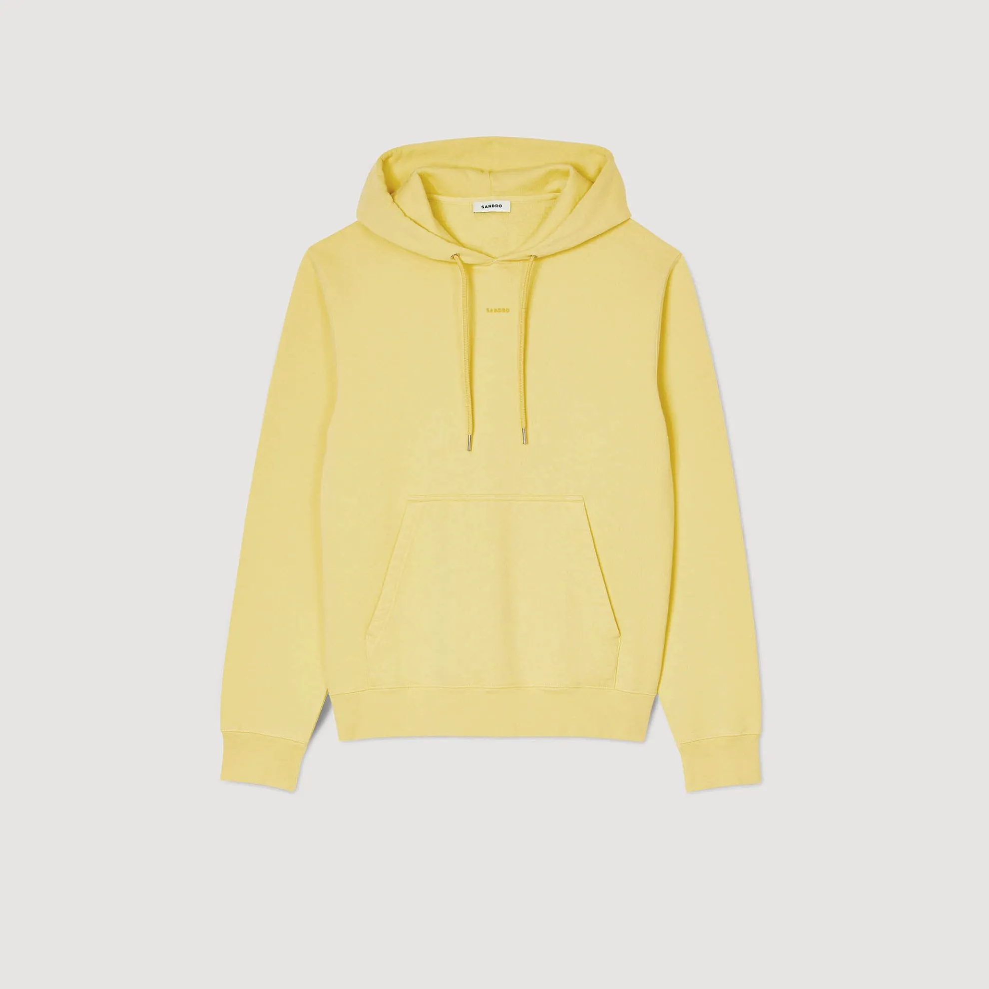 Geborduurde Herenhoody Van Biokatoen