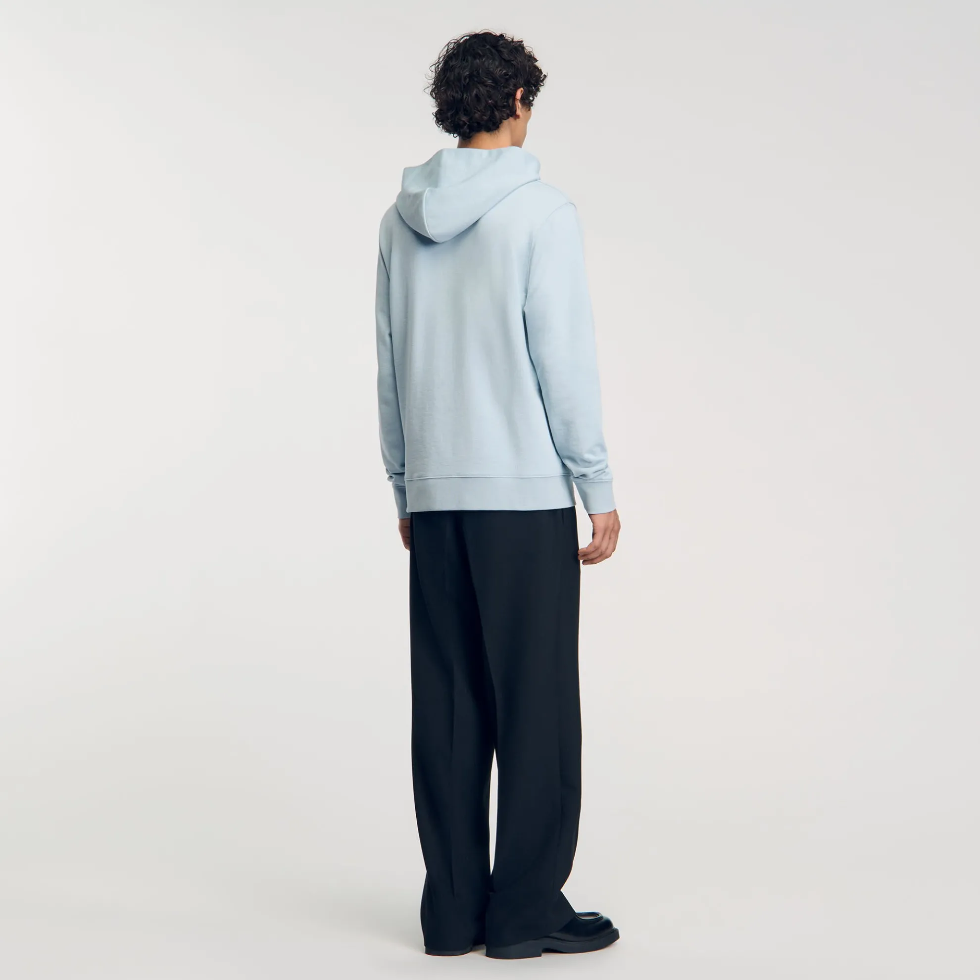 Hoodie Met Capuchon En Bloemenprint