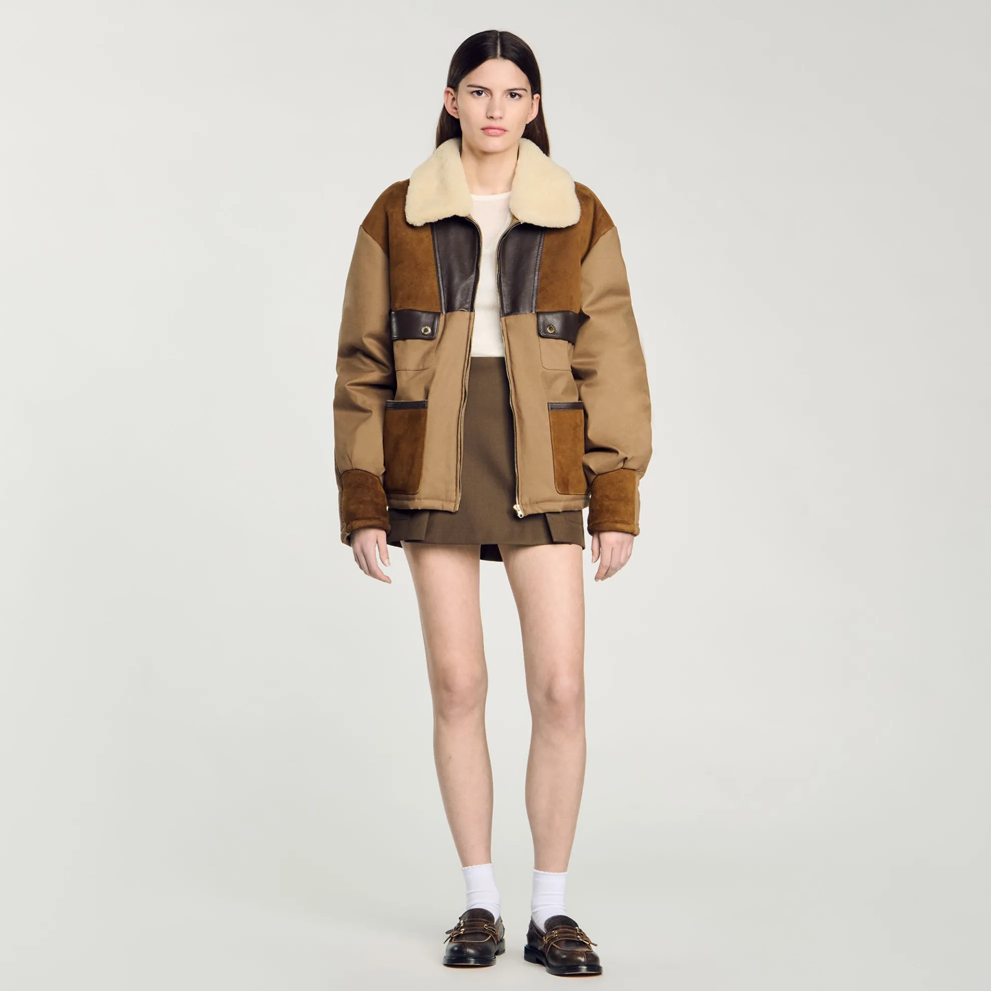 Jack Met Schapenvachtkraag