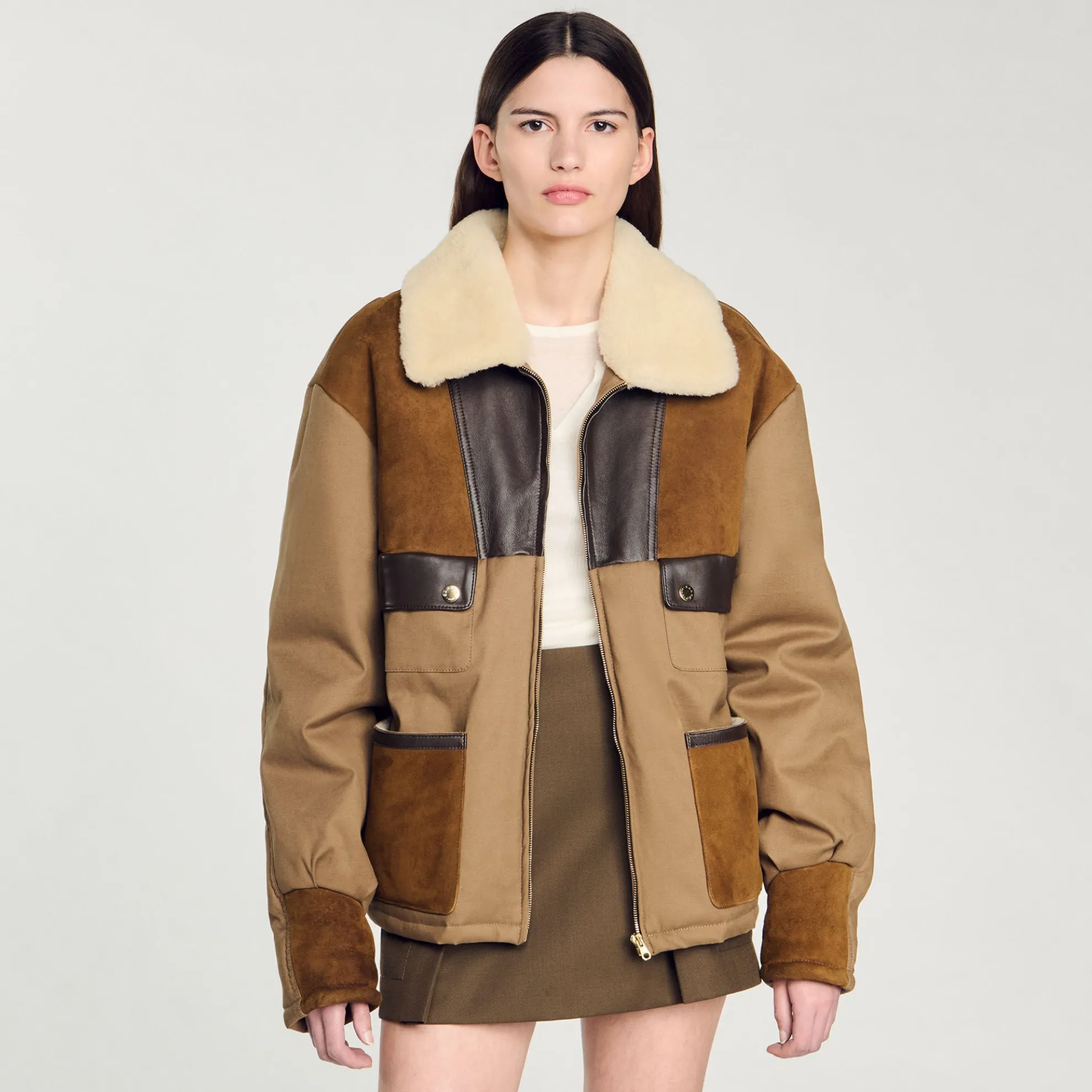 Jack Met Schapenvachtkraag