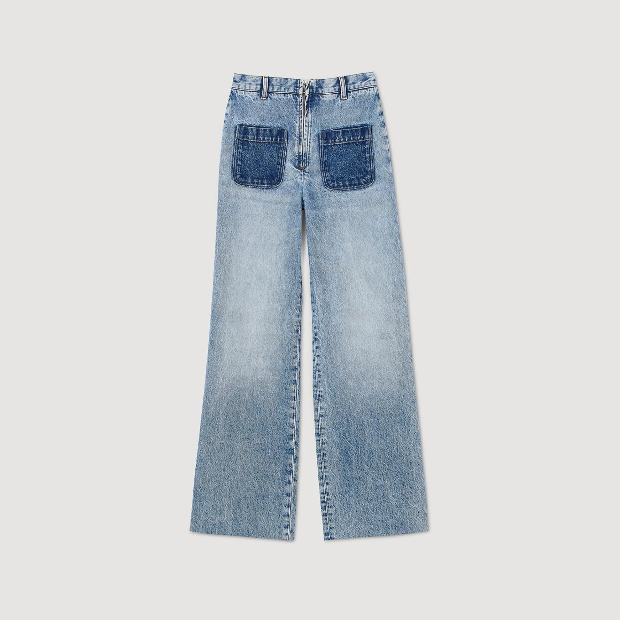Jeans Met Hoge Taille