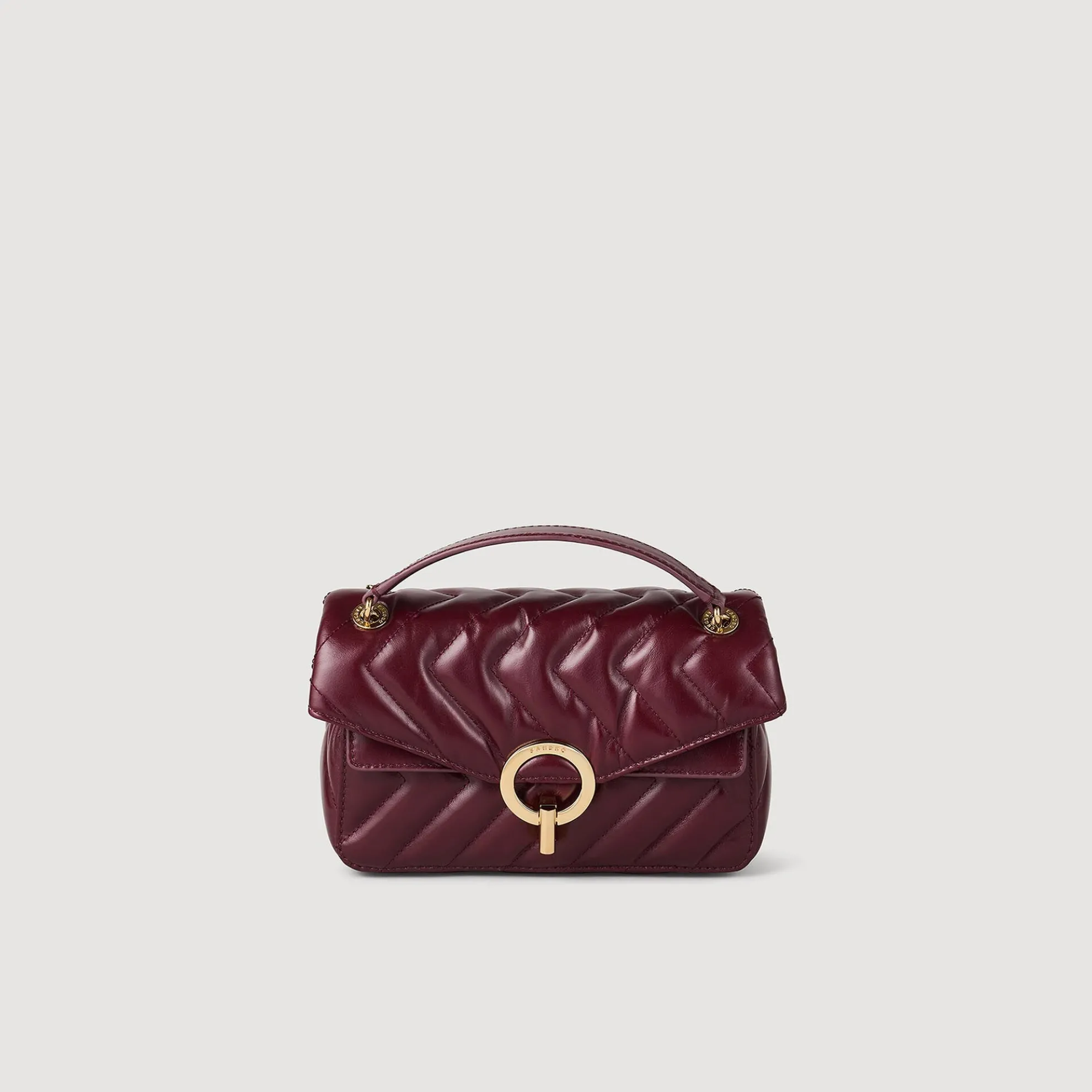 Kleine Draagtas Yza Glad Leer