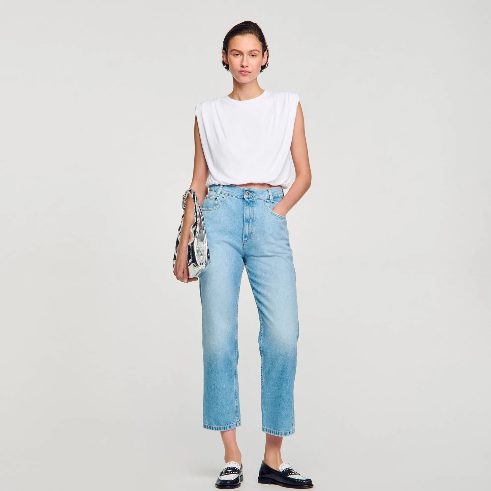 Kort Katoenen T-shirt