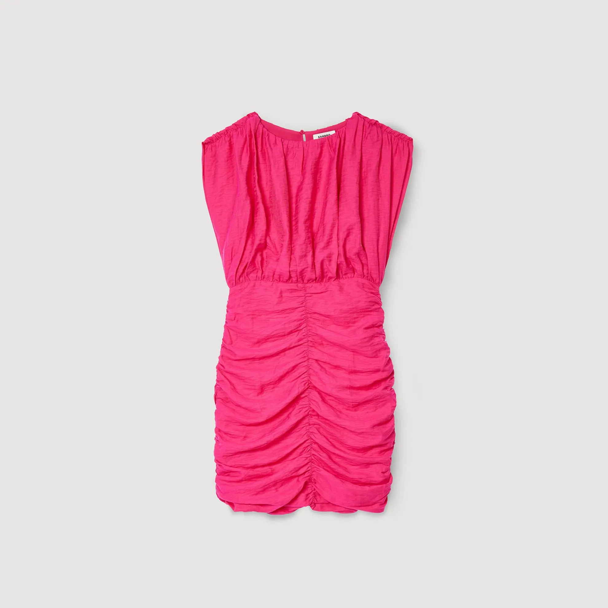 Korte Gedrapeerde Jurk