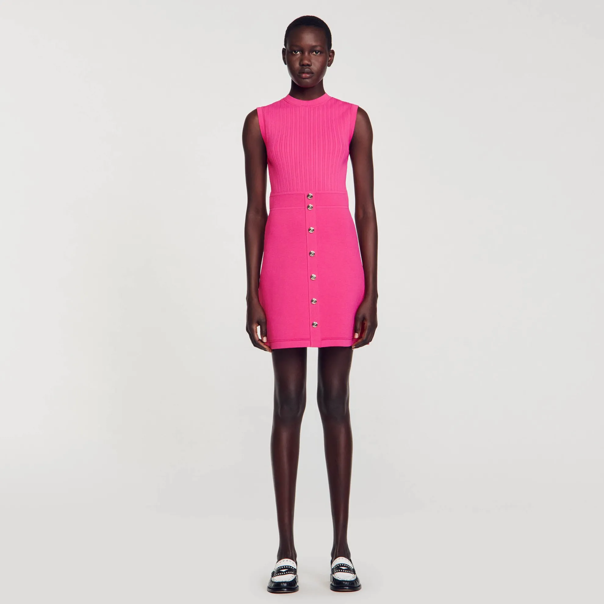 Korte Jurk Met Knopen