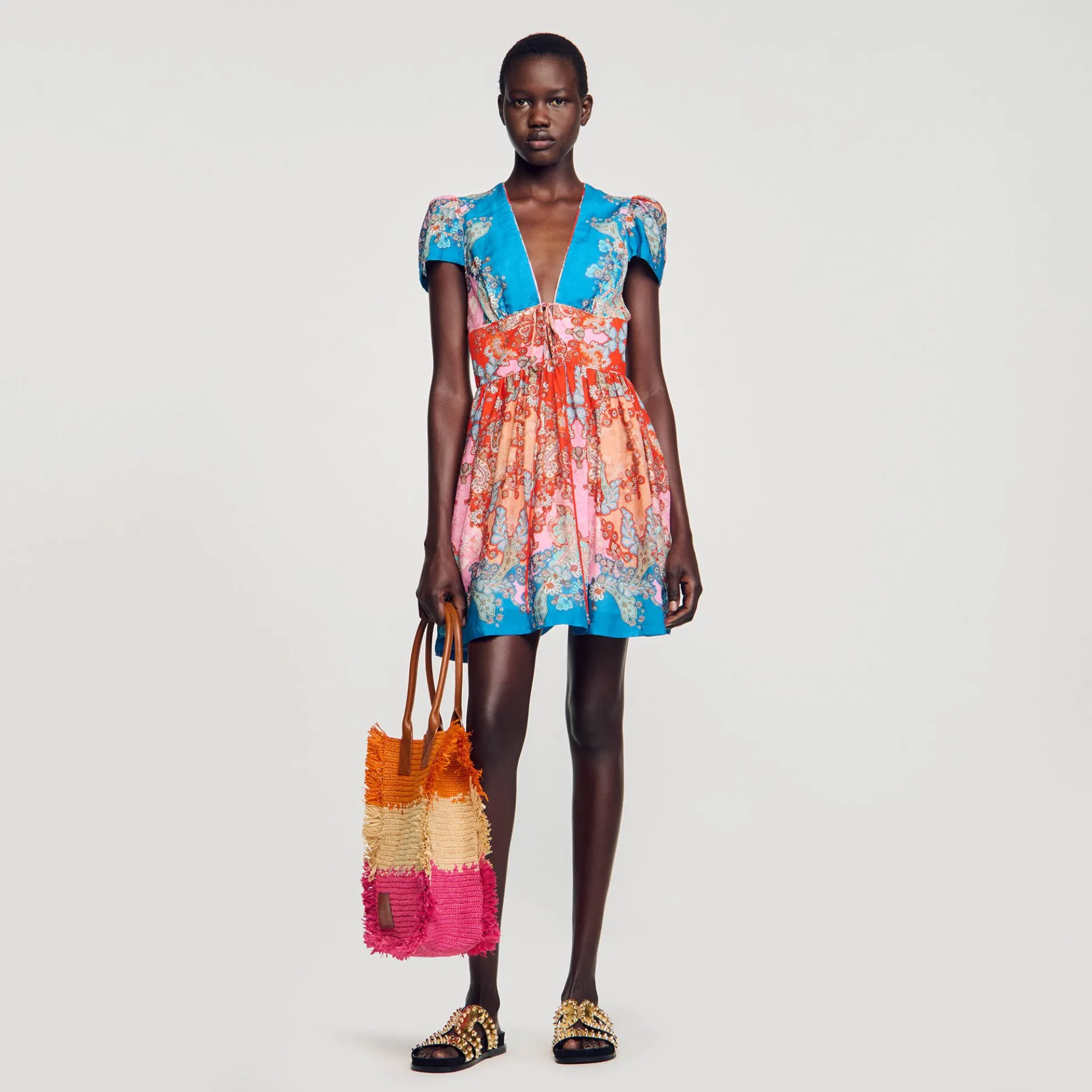 Korte Jurk Met Print