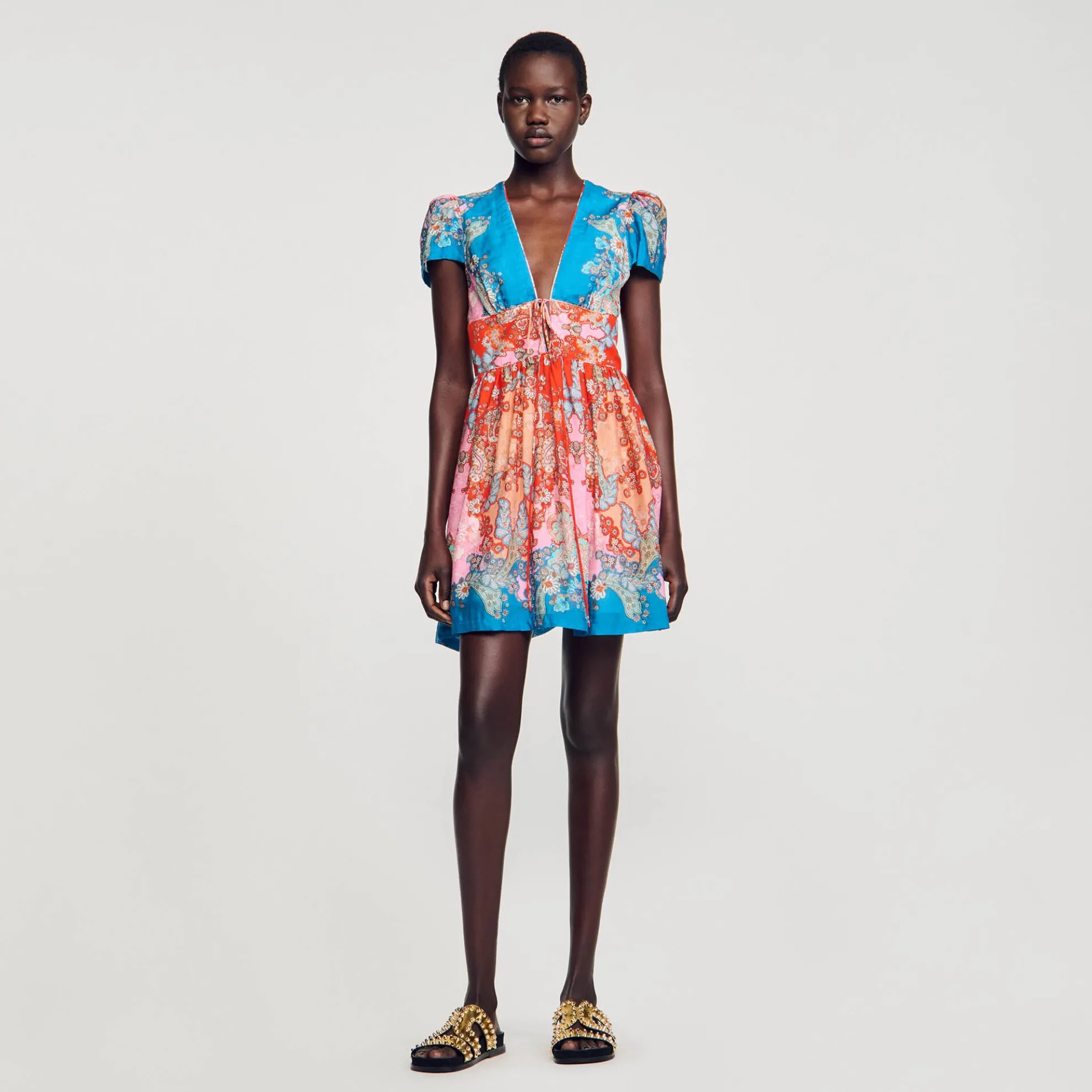 Korte Jurk Met Print