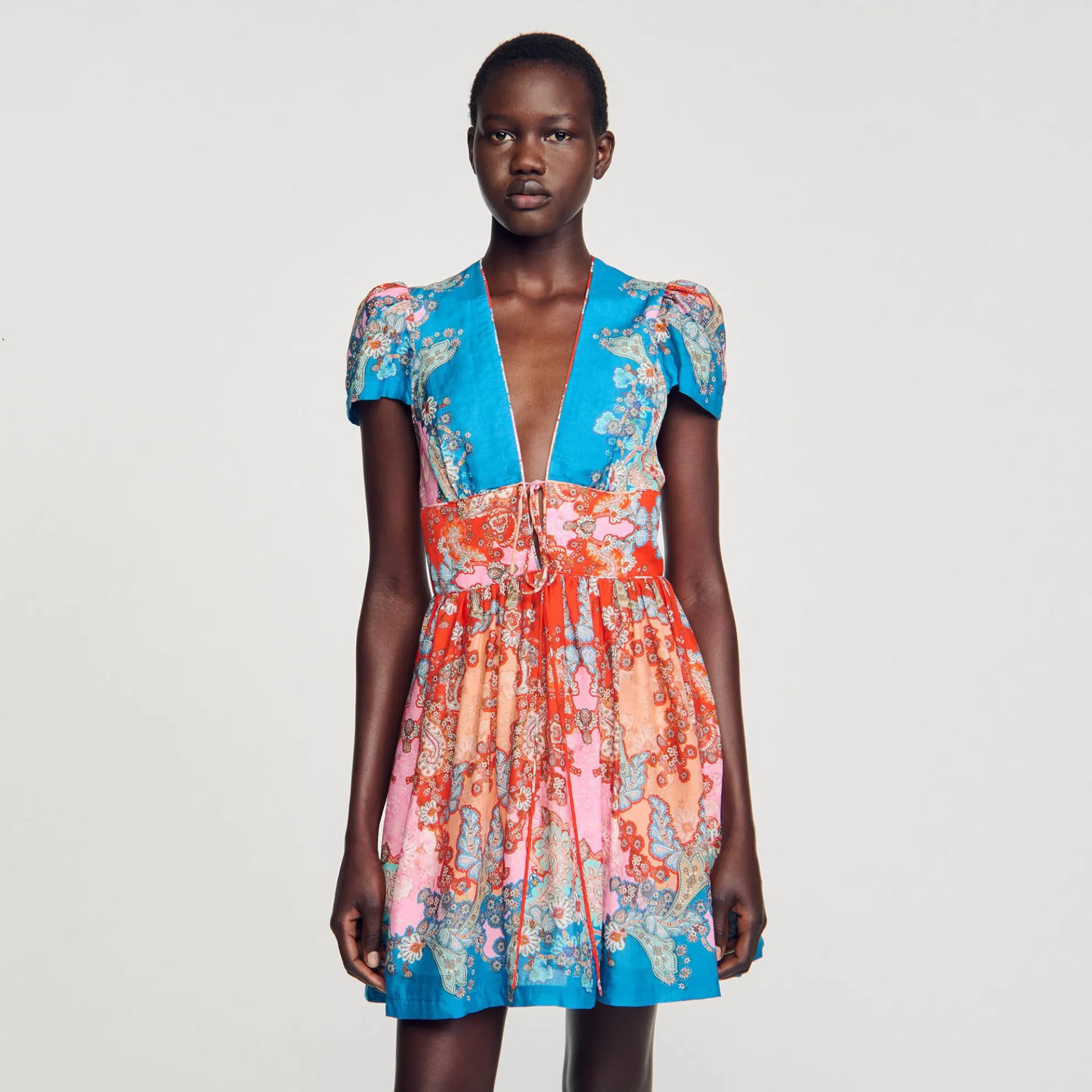 Korte Jurk Met Print