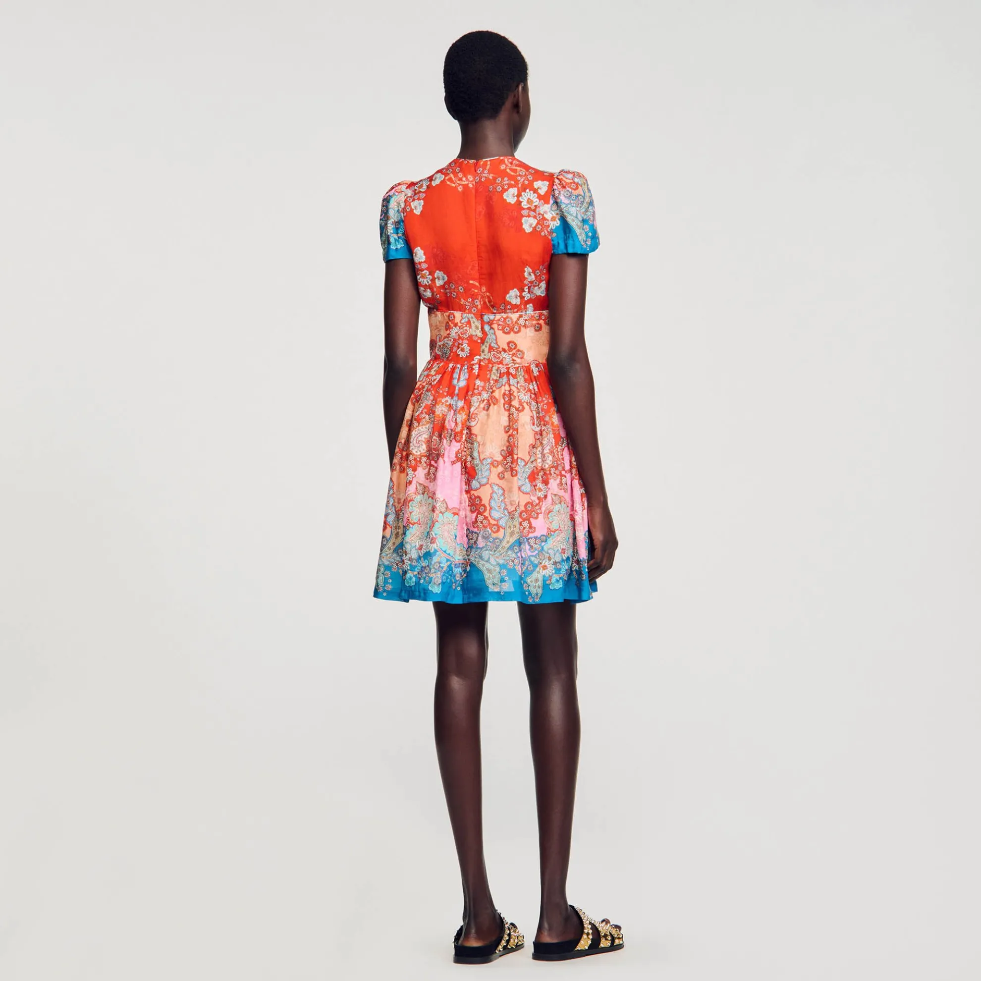 Korte Jurk Met Print