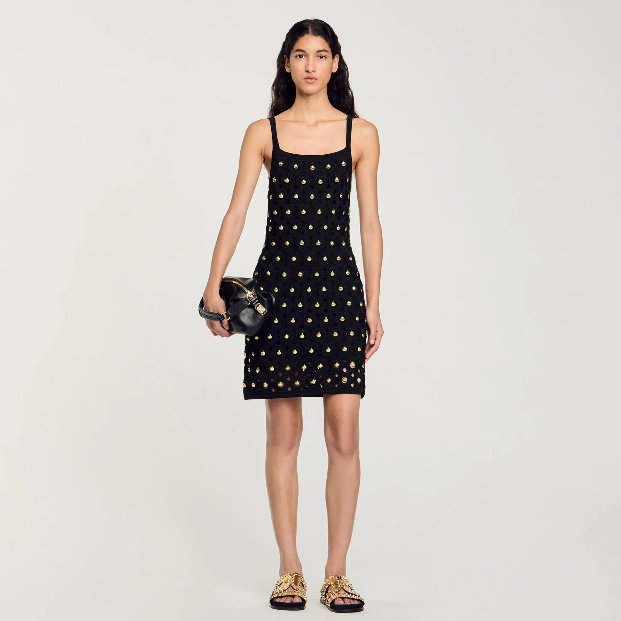 Korte Jurk Met Schelpvormige Kwastjes