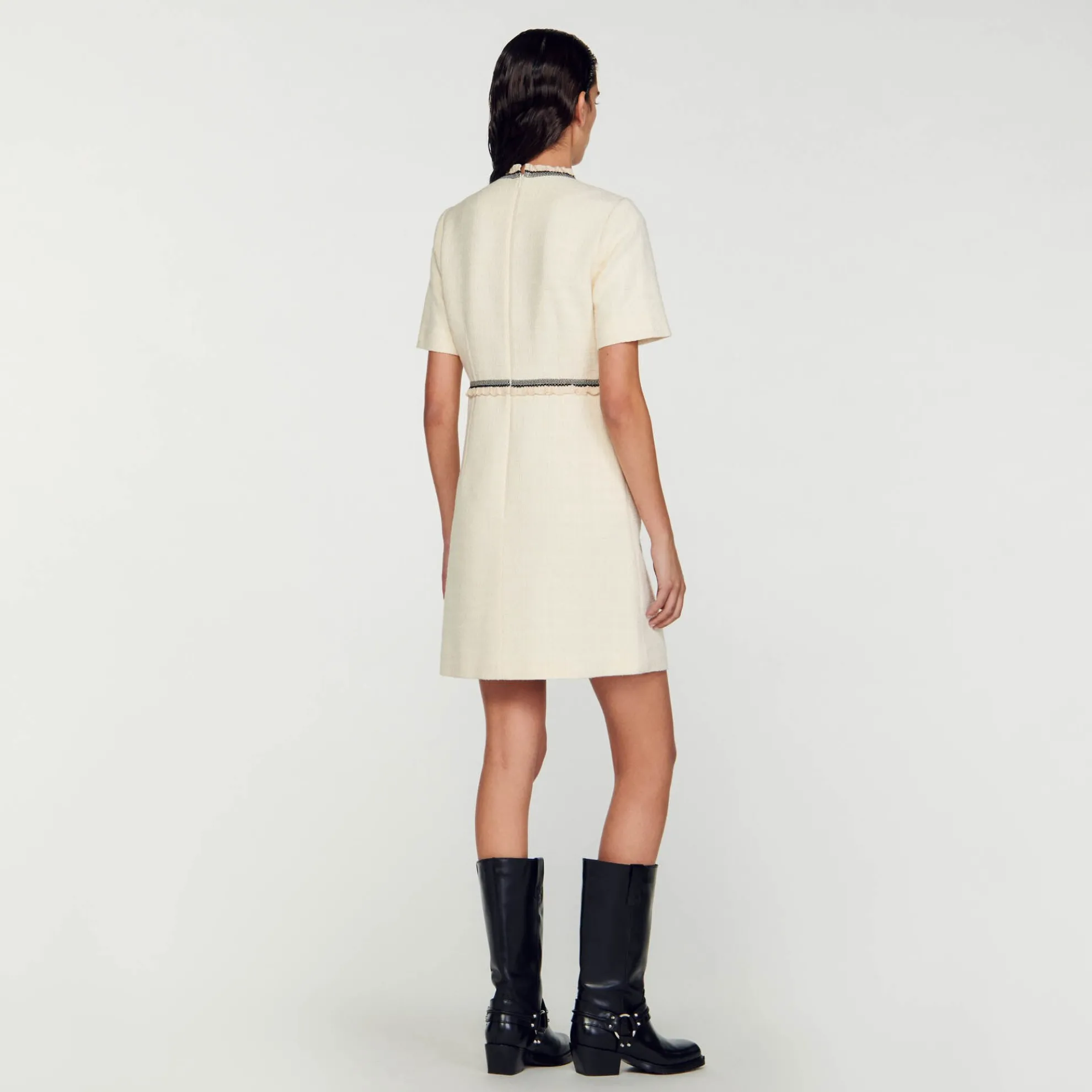 Korte Jurk Van Tweed