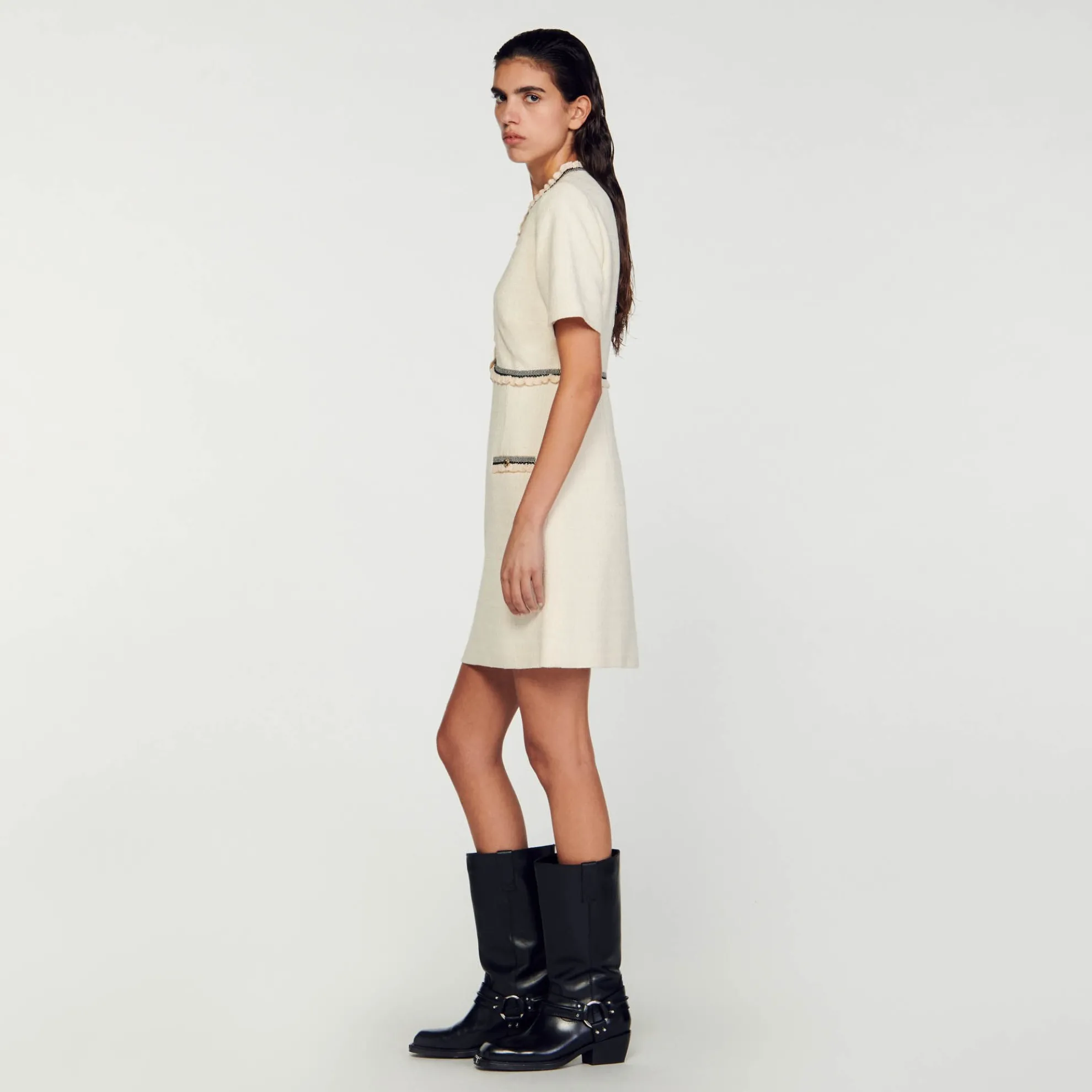 Korte Jurk Van Tweed