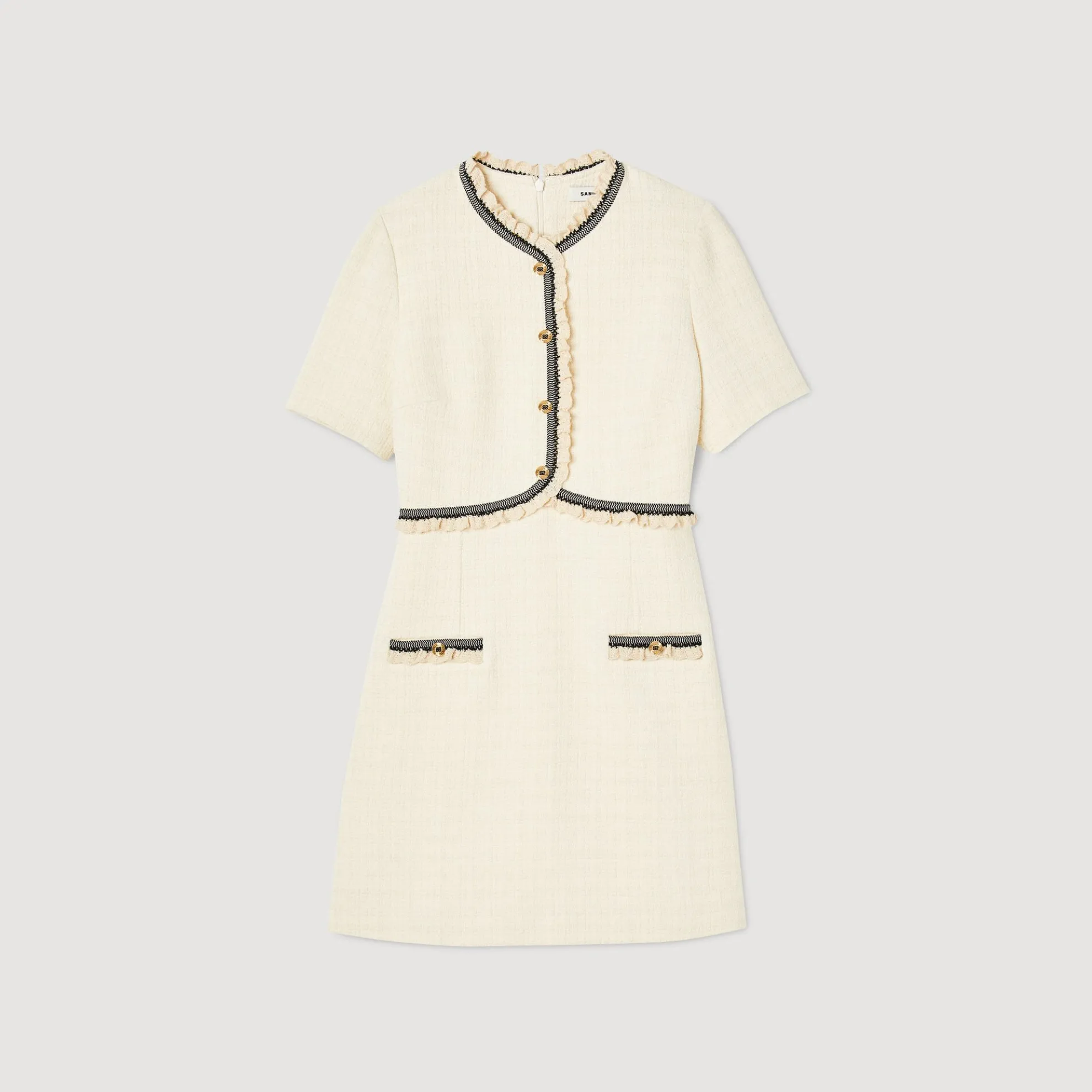 Korte Jurk Van Tweed