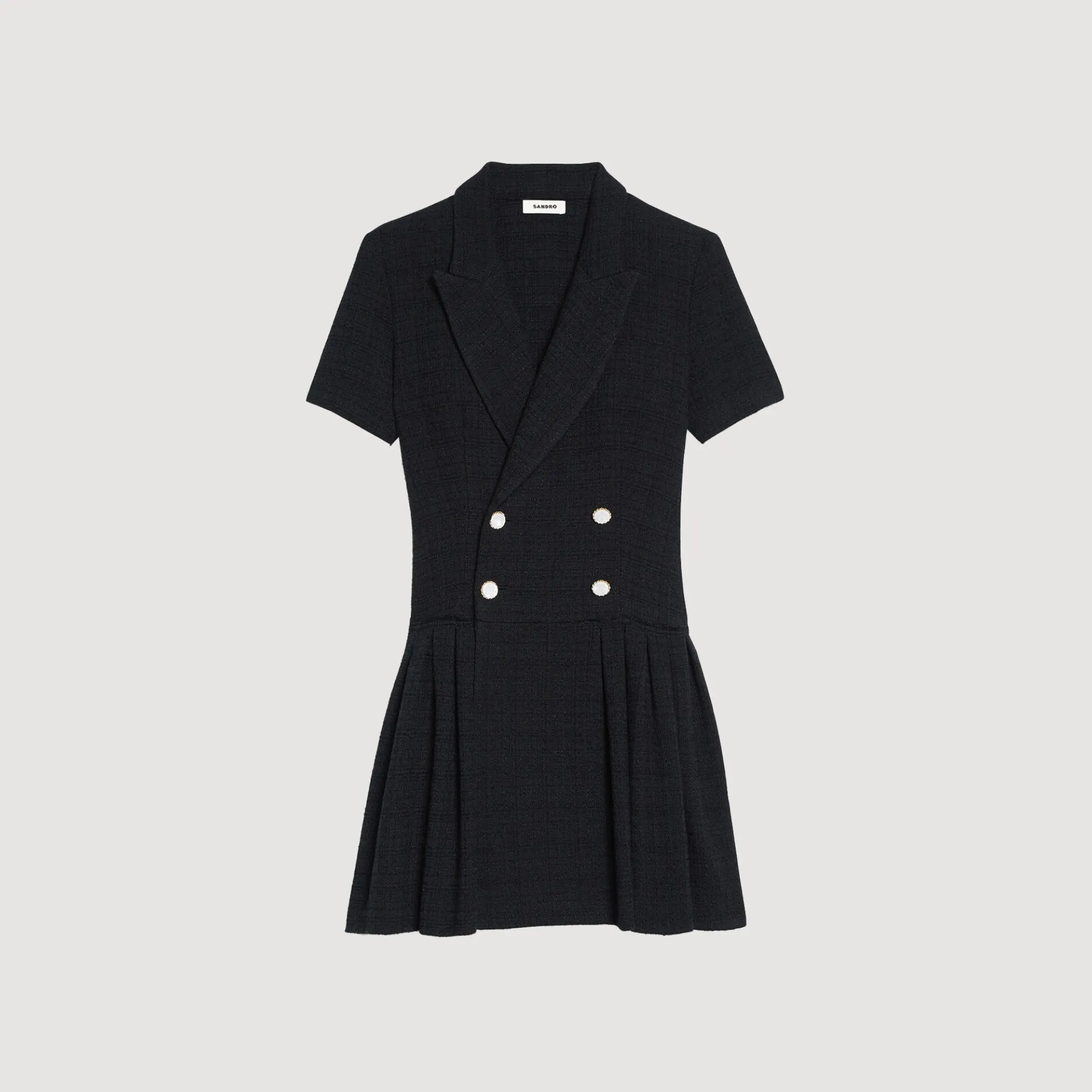 Korte Manteljurk Van Tweed