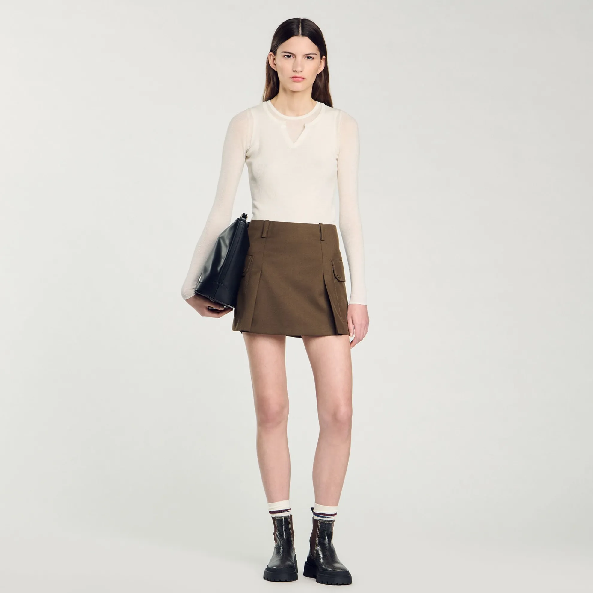 Korte Rok Met Zakken