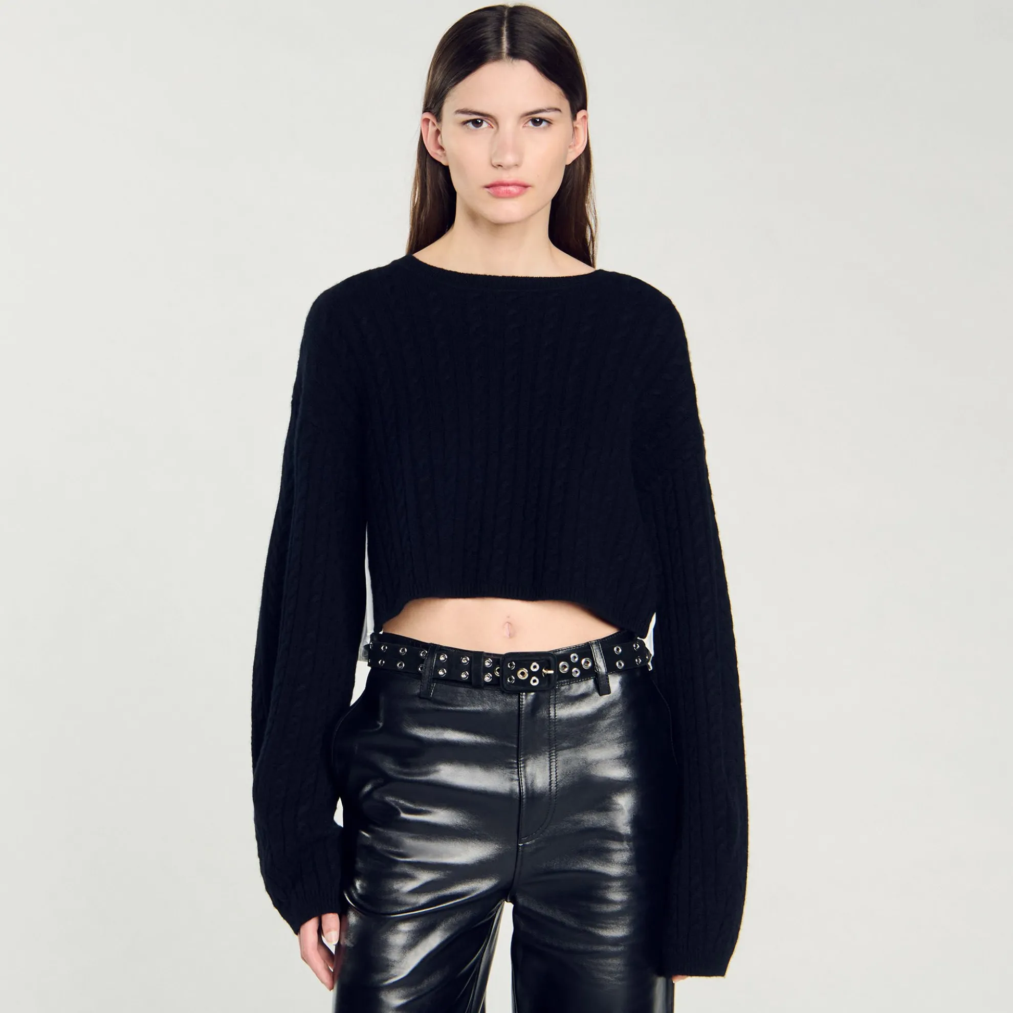 Korte Trui Van Wol En Kasjmier