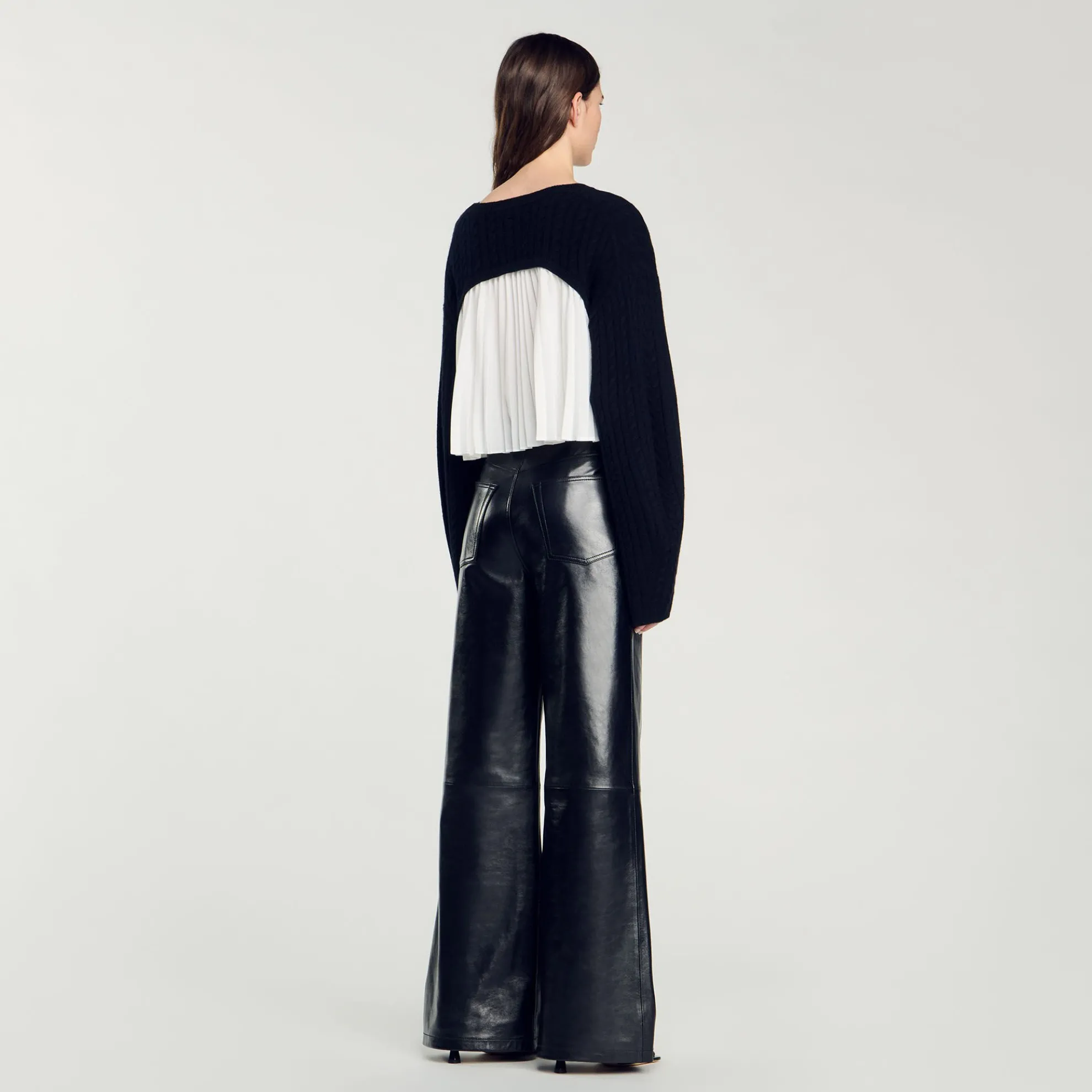 Korte Trui Van Wol En Kasjmier