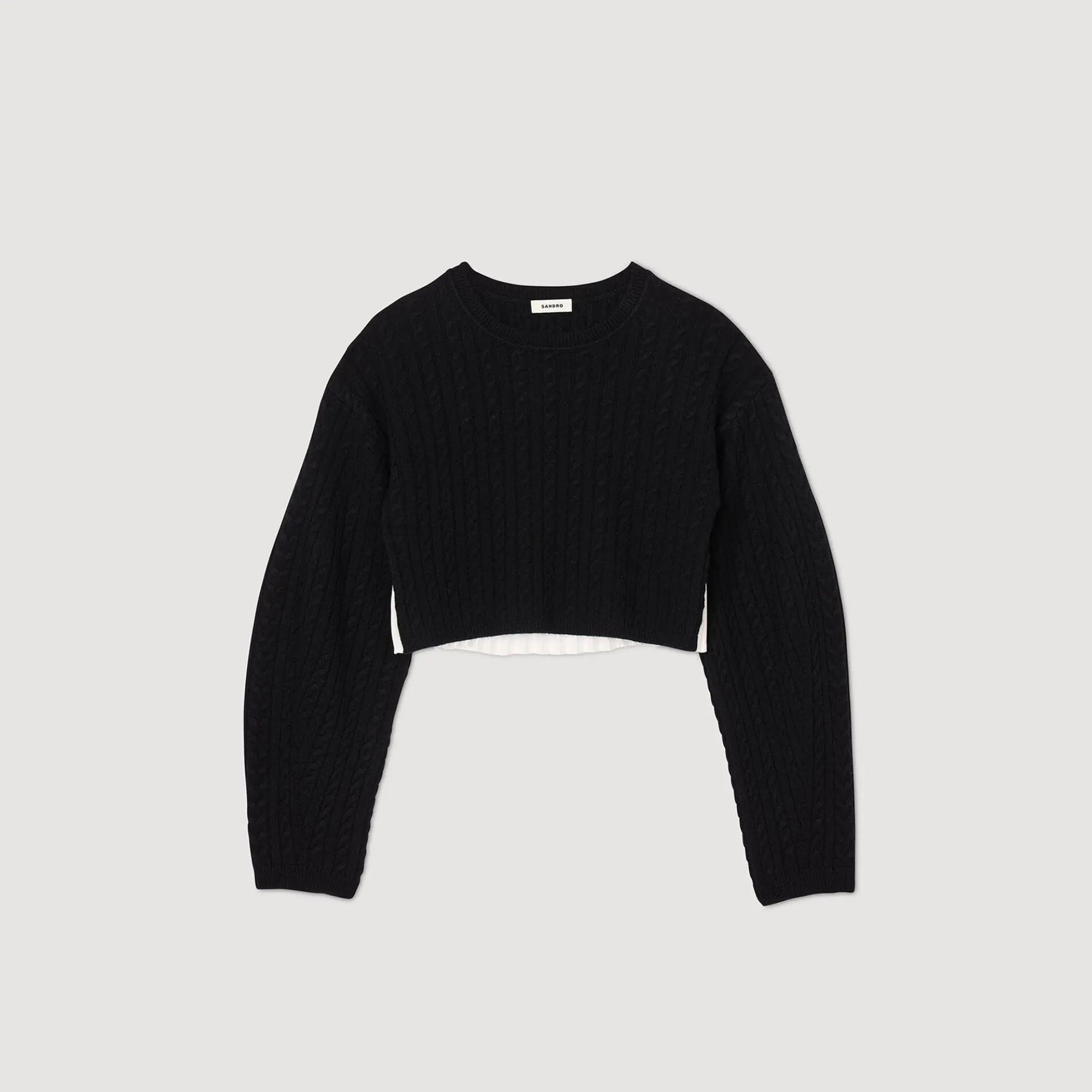 Korte Trui Van Wol En Kasjmier