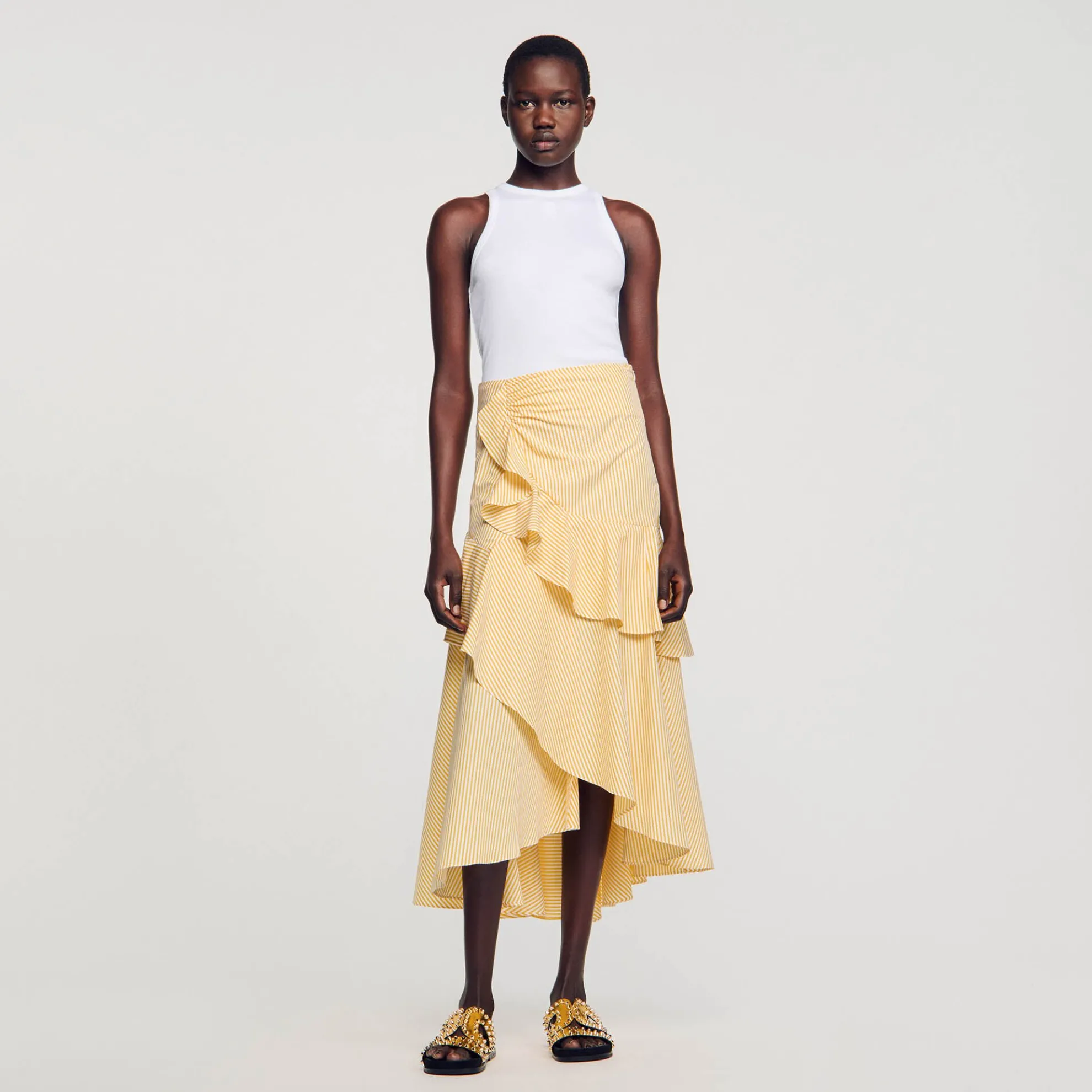 Lange Asymmetrische Rok