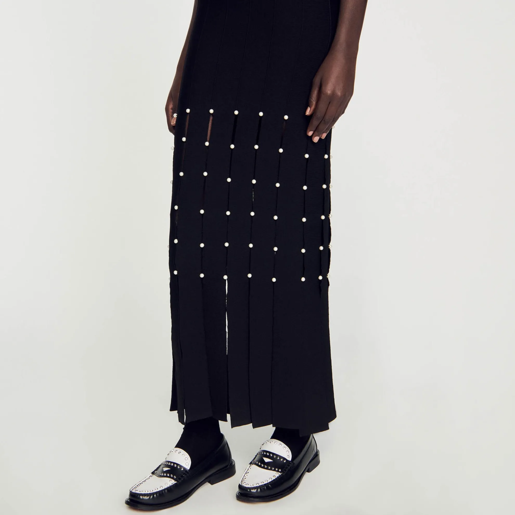 Lange Jurk Met Franjes