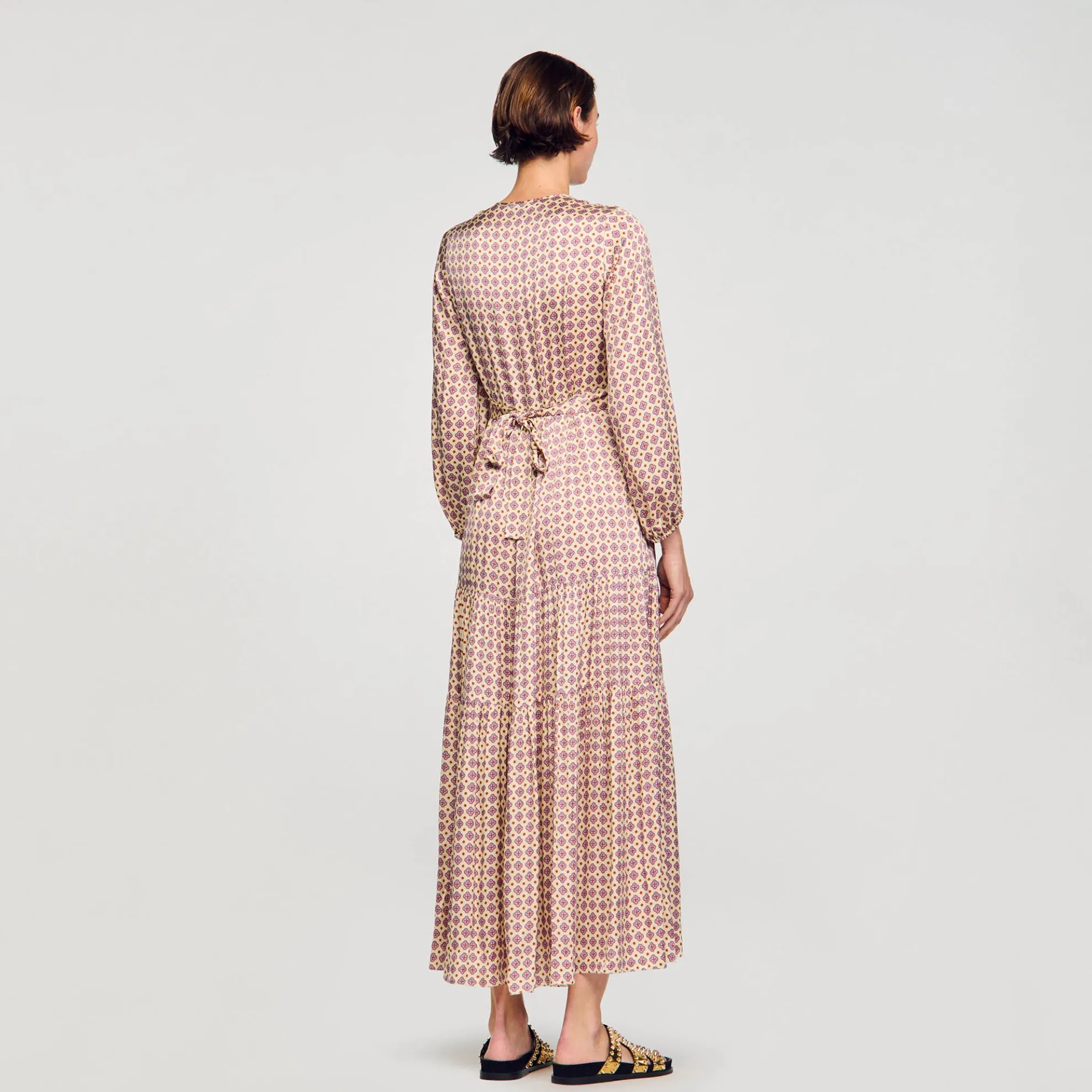 Lange Jurk Met Print