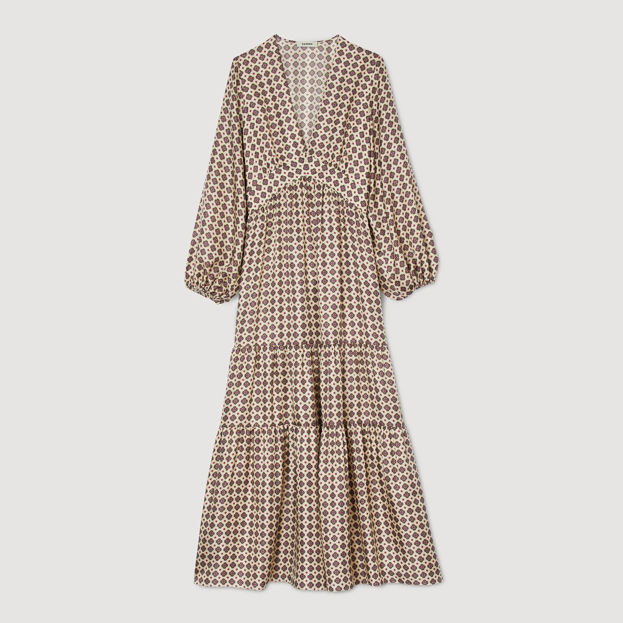 Lange Jurk Met Print