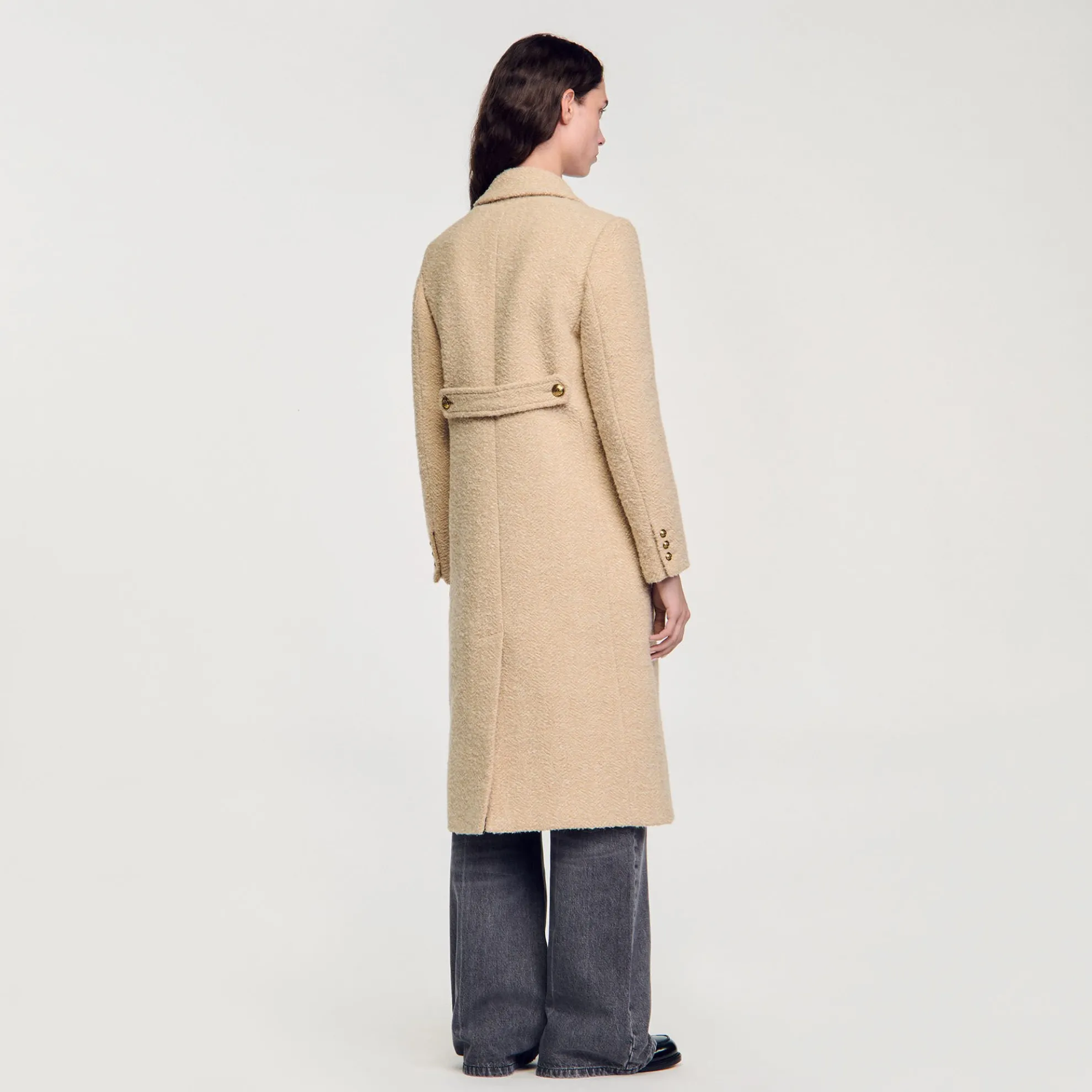 Lange Mantel Double-breasted