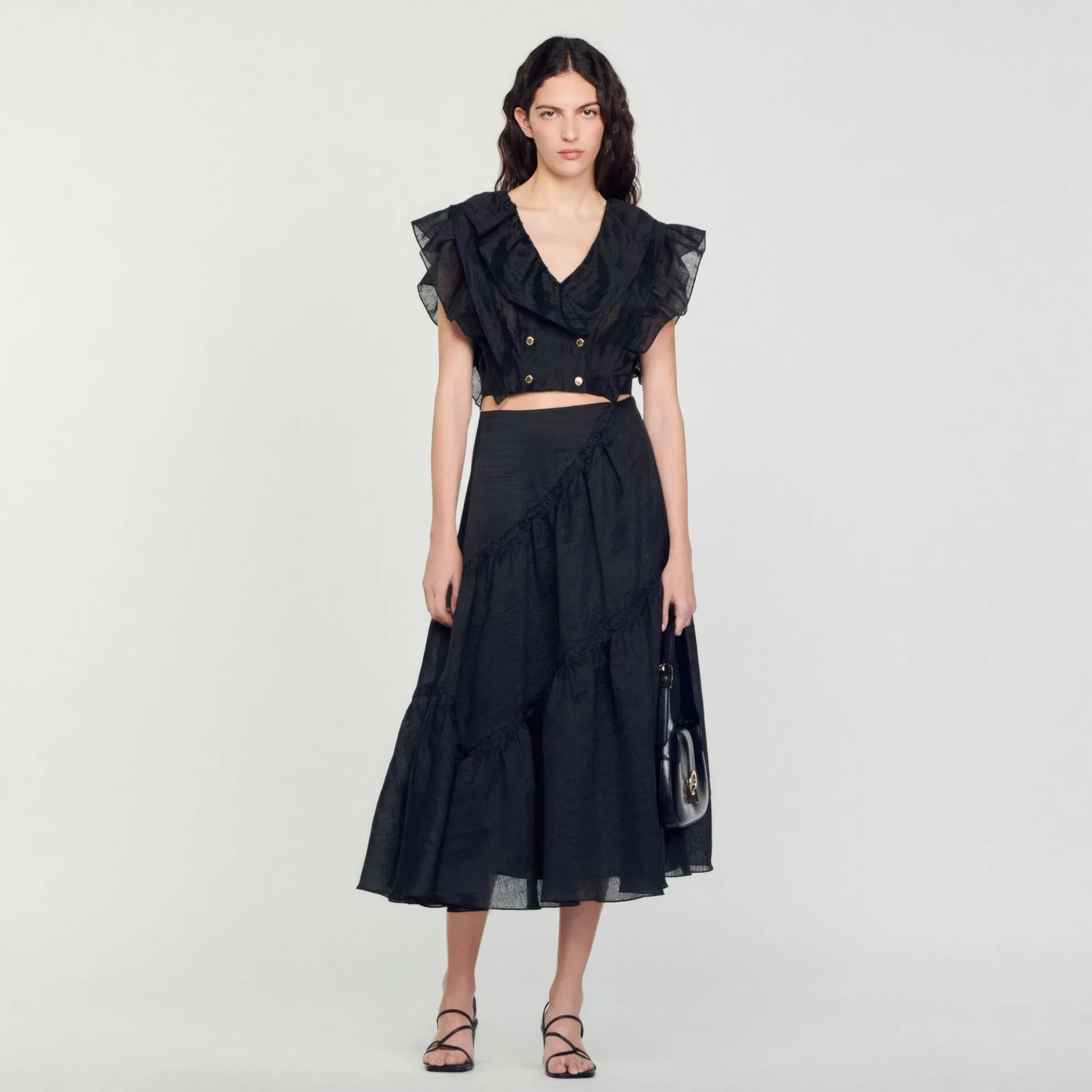 Lange Rok Met Volants