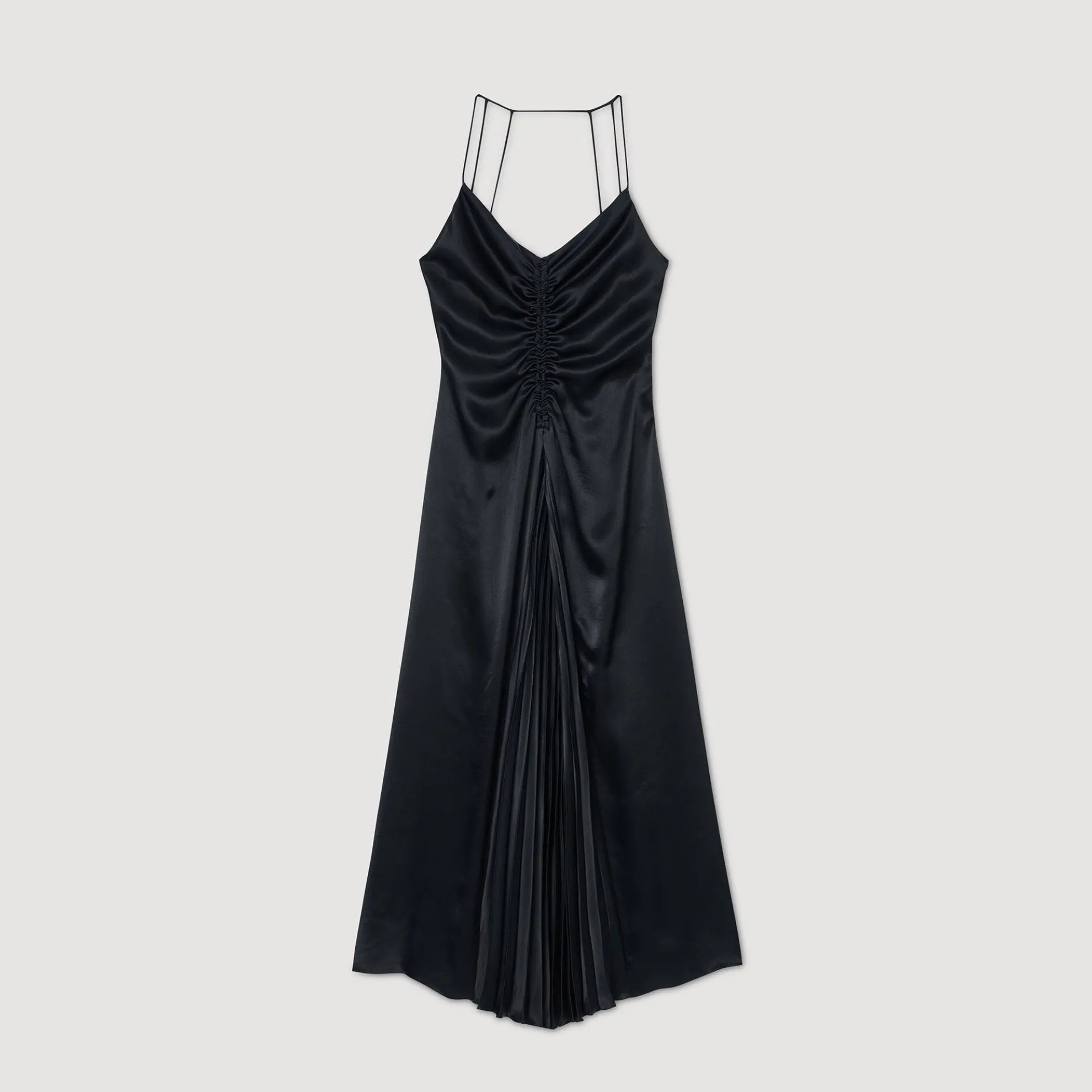 Lange Satijnen Jurk