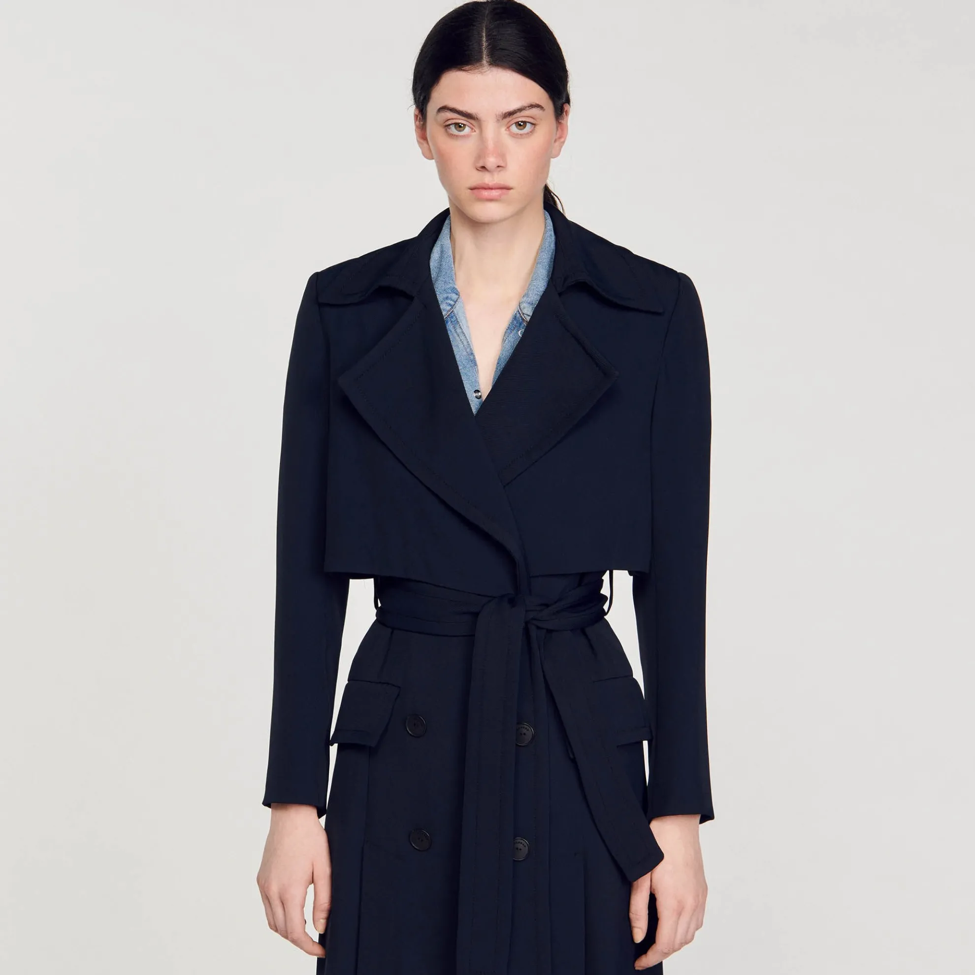Lange Trenchcoat