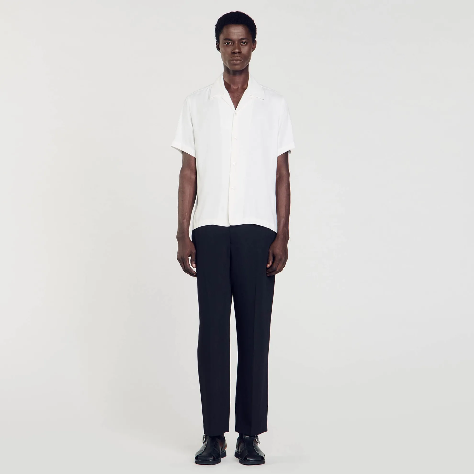 Overhemd Met Haaienkraag