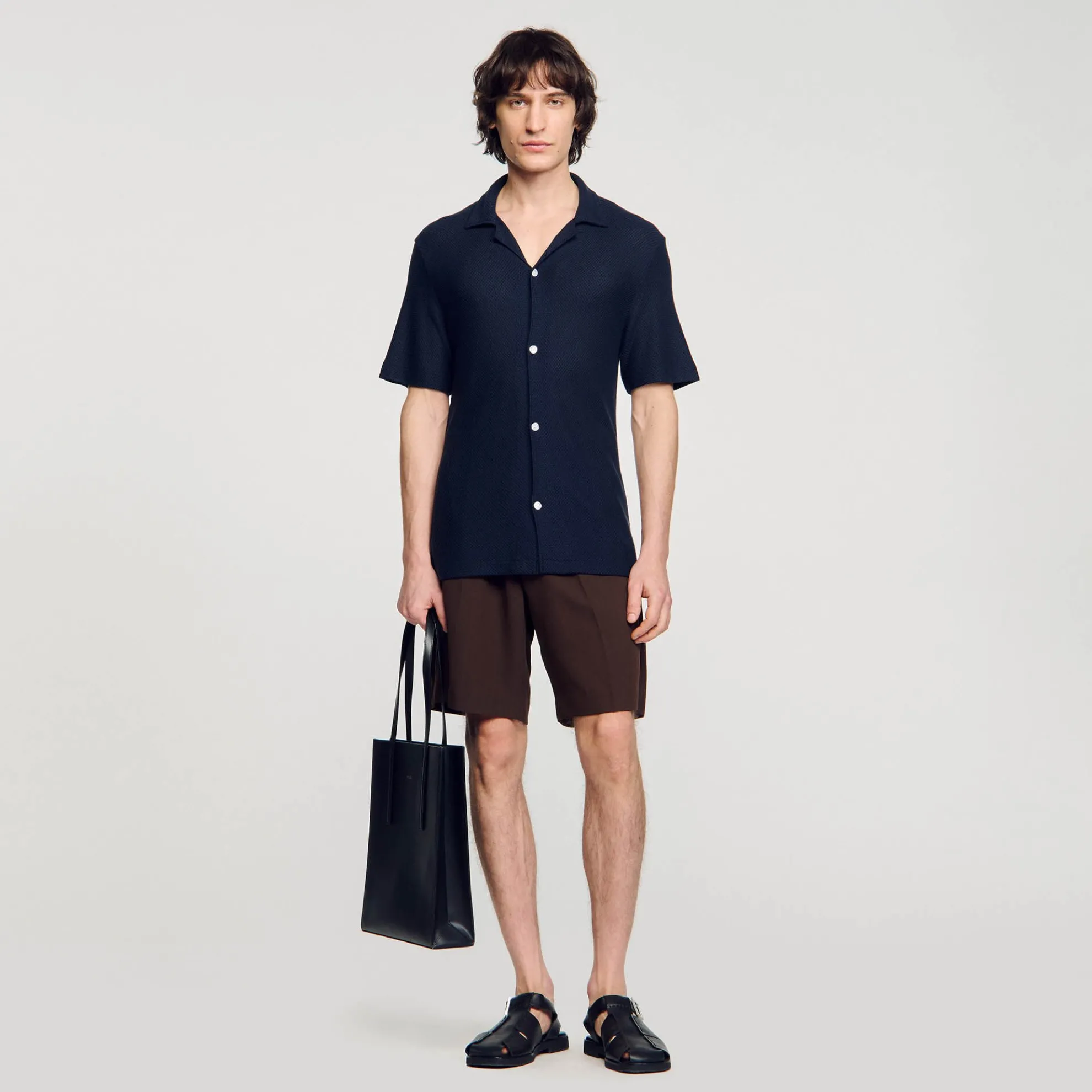 Overhemd Met Haaienkraag