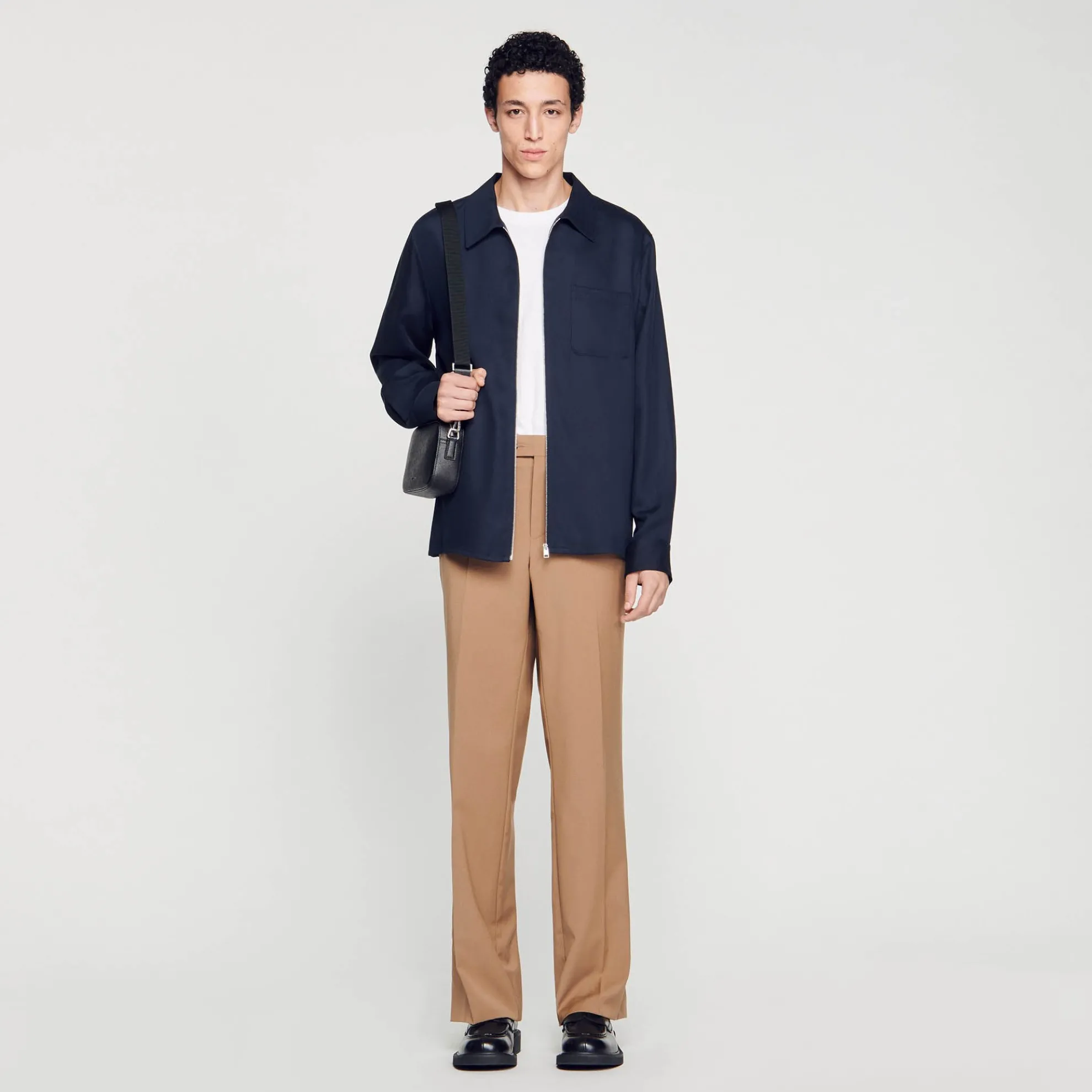 Overhemd Met Ritssluiting