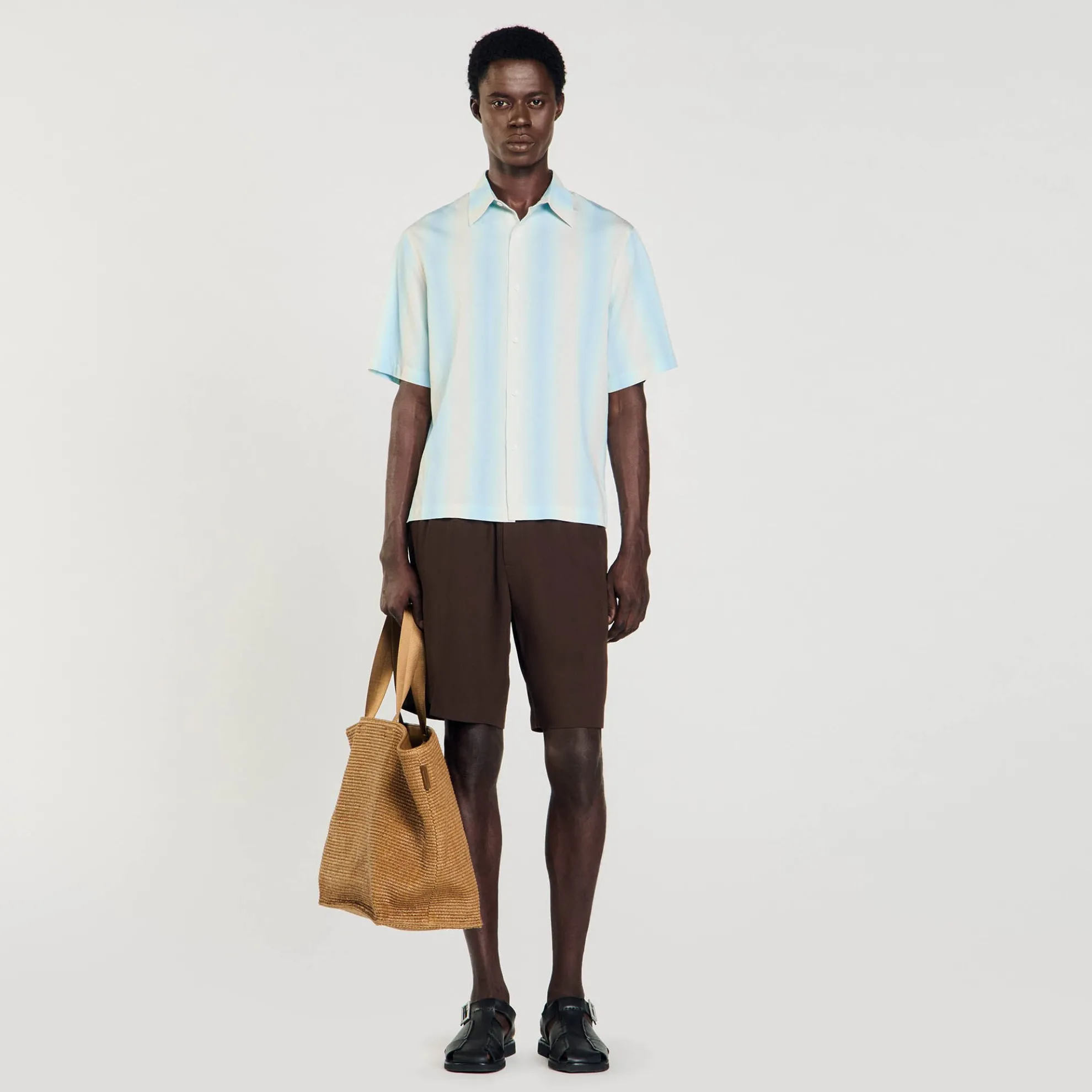 Overhemdblouse Met Strepen