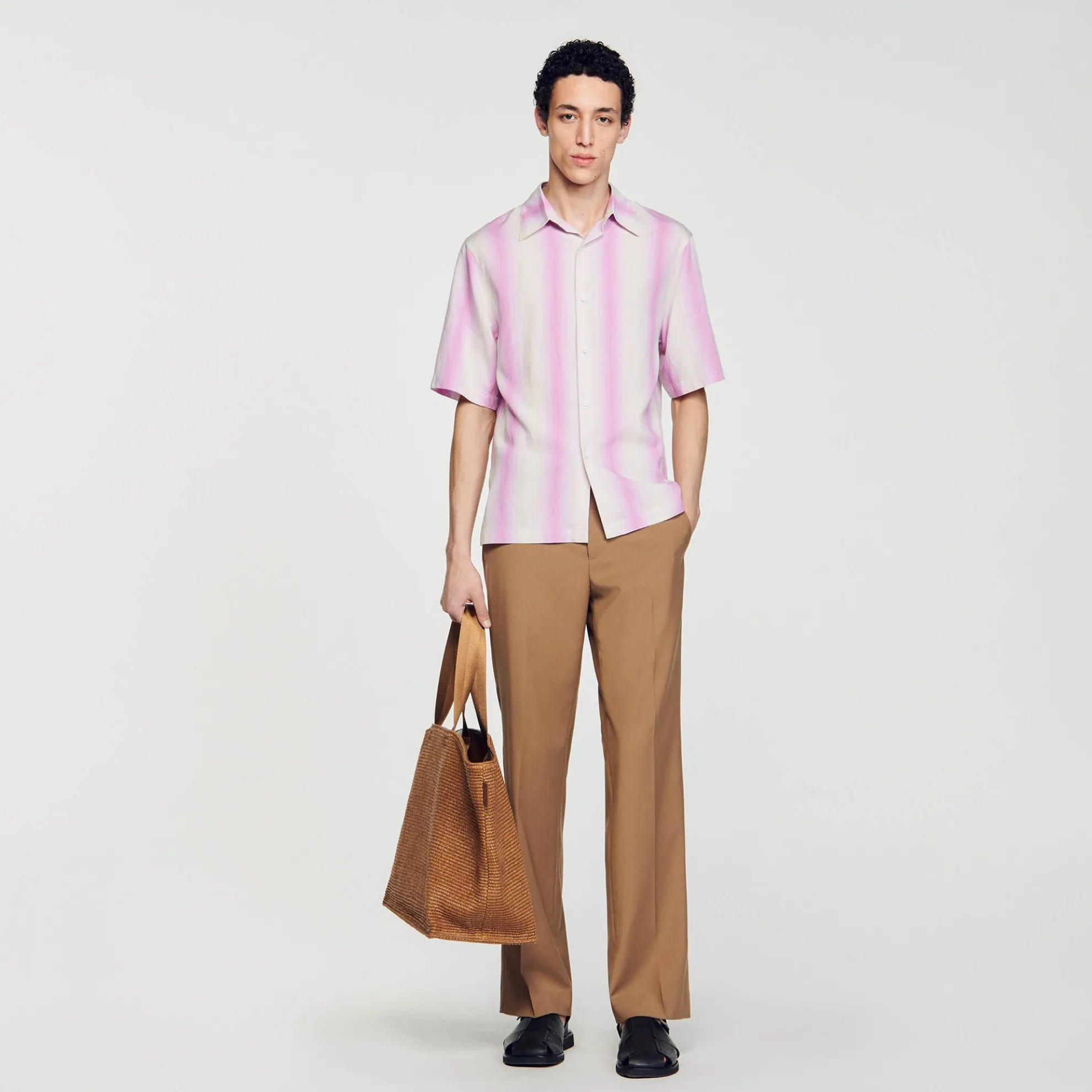 Overhemdblouse Met Strepen