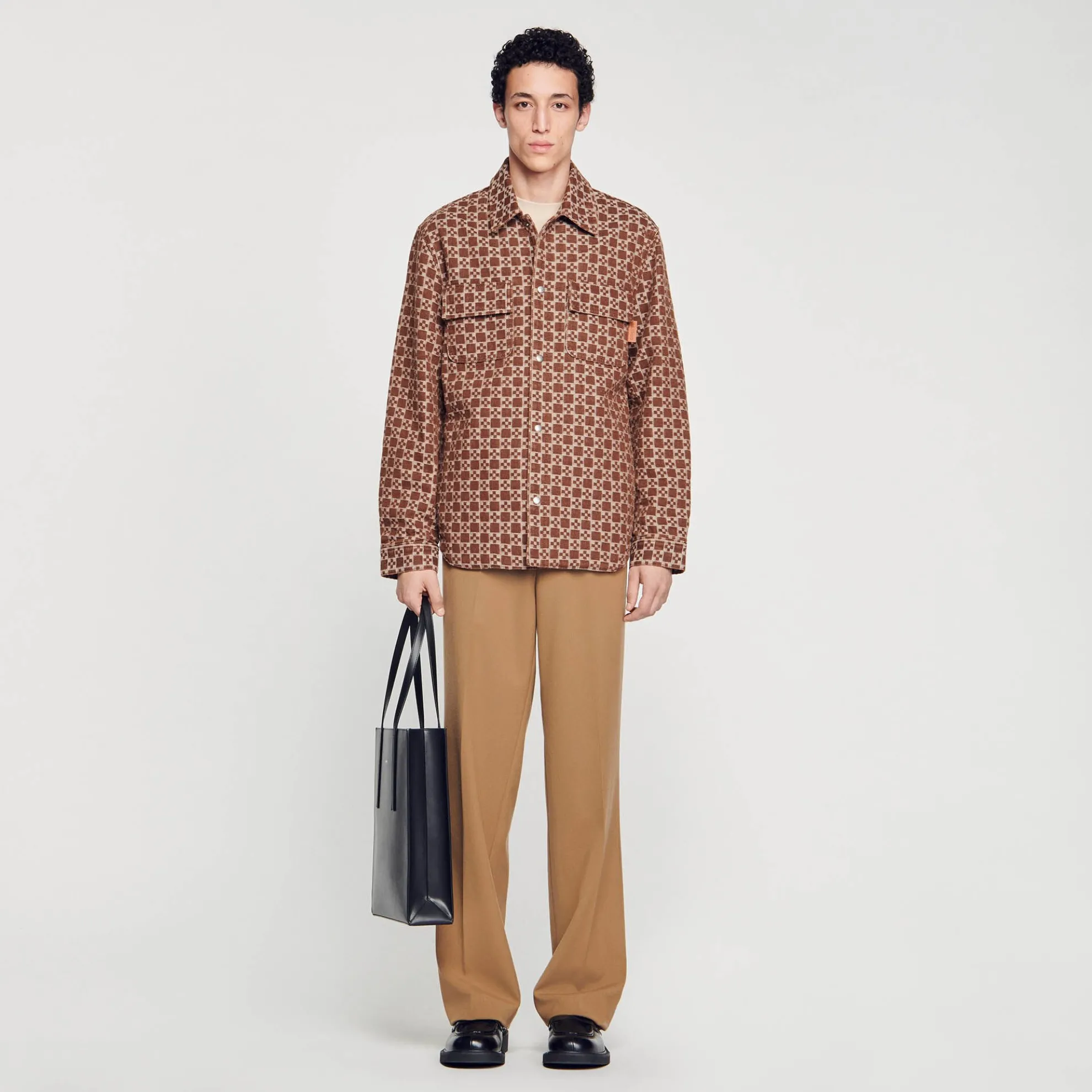 Overshirt Square Cross