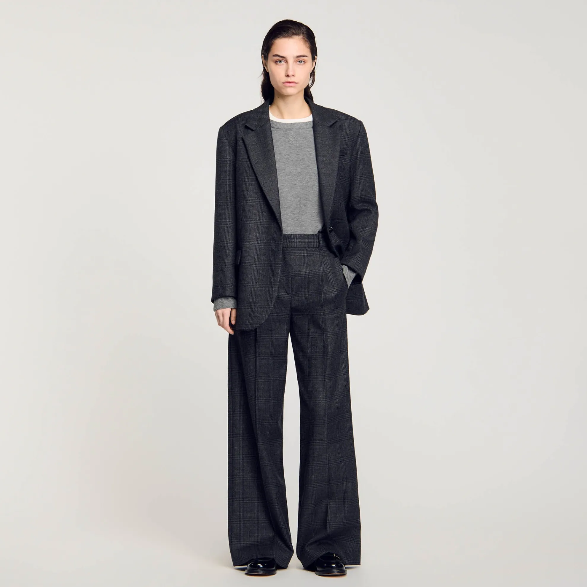 Pantalon Met Ruitmotief