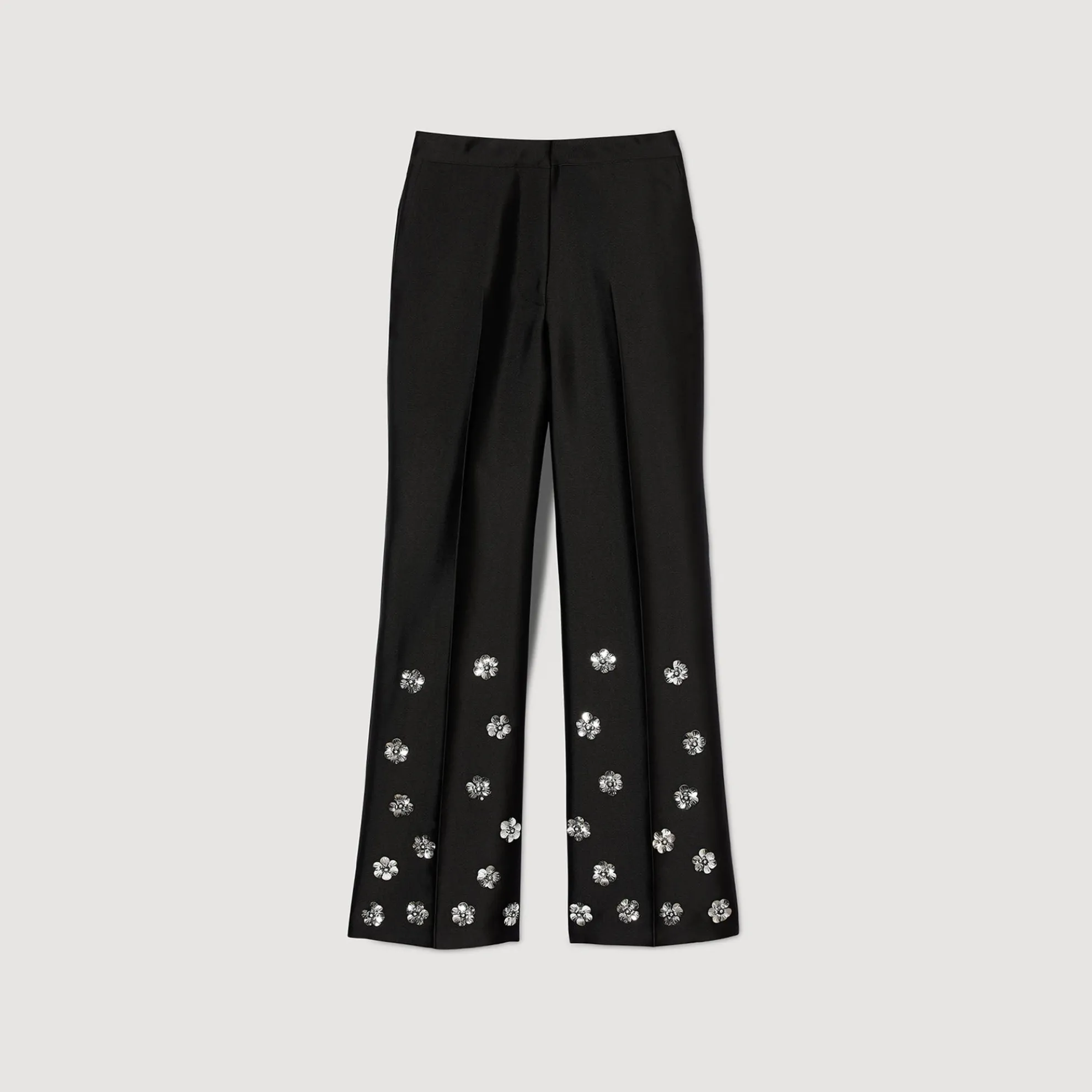 Pantalon Satijn Met Pailletten
