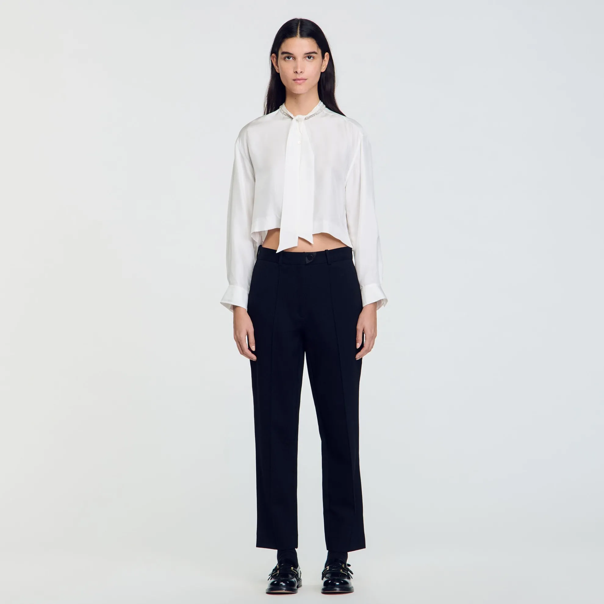 Pantalon Van Technische Stof