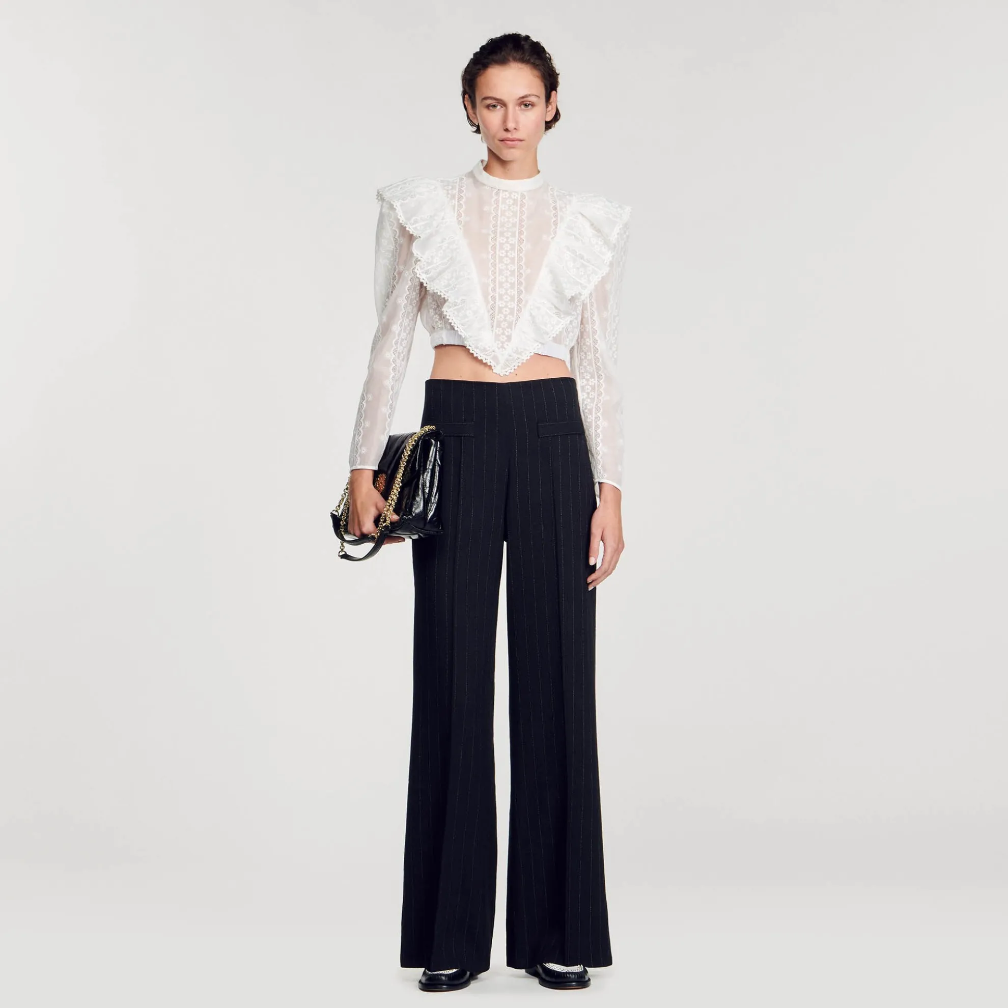 Pantalon Wijdvallend