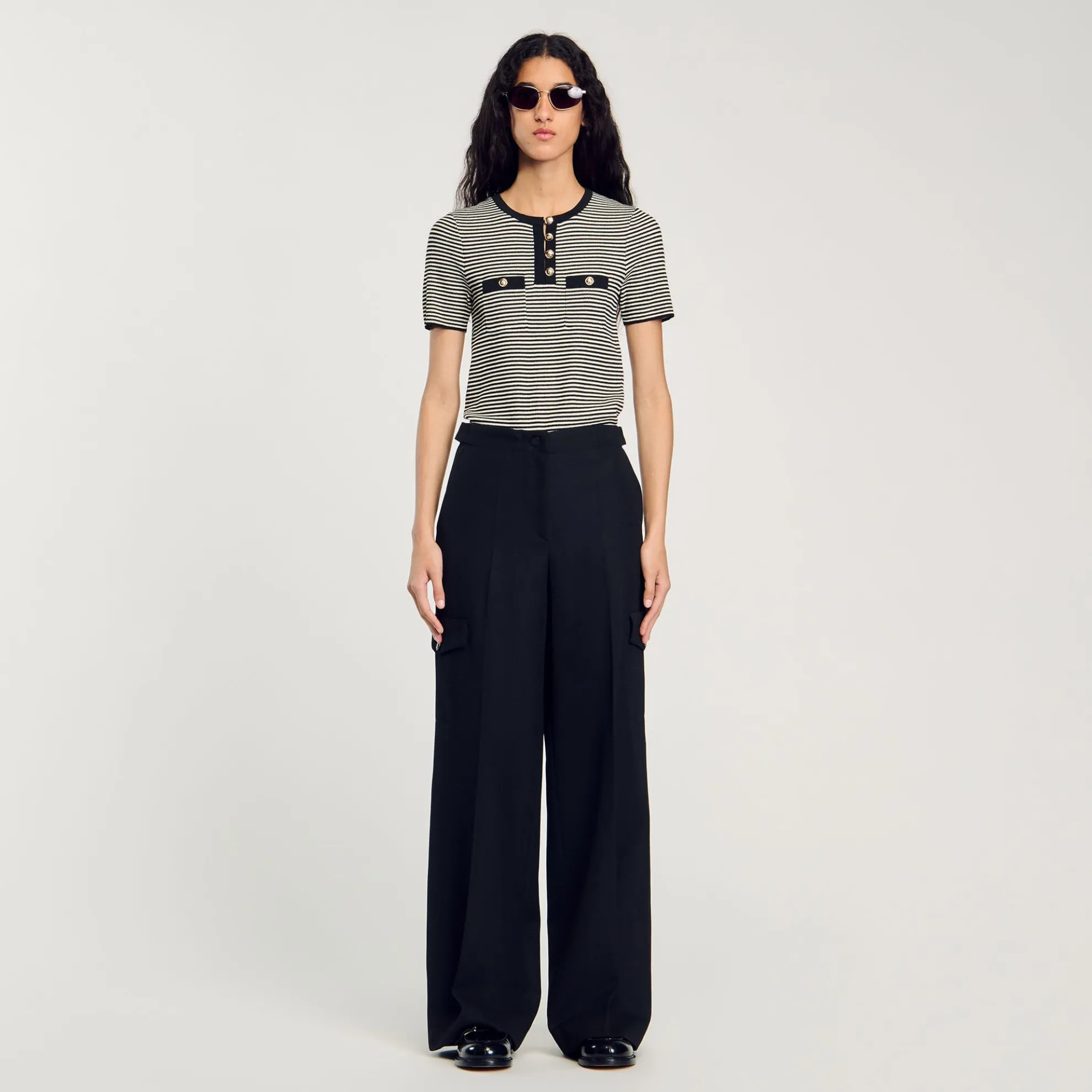 Pantalon Wijdvallend